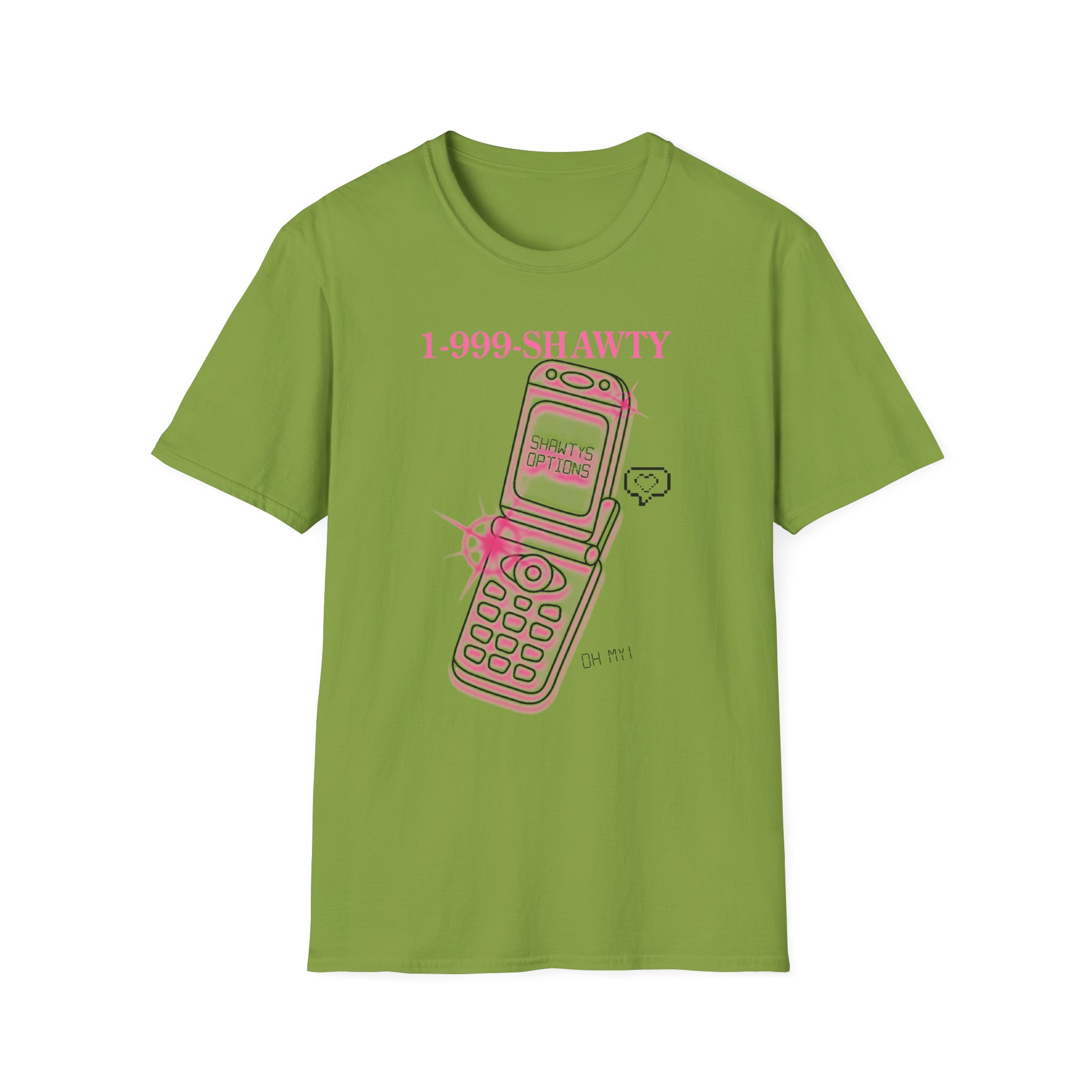 Shawty Bae Shawty Hotline Unisex Softstyle T-Shirt