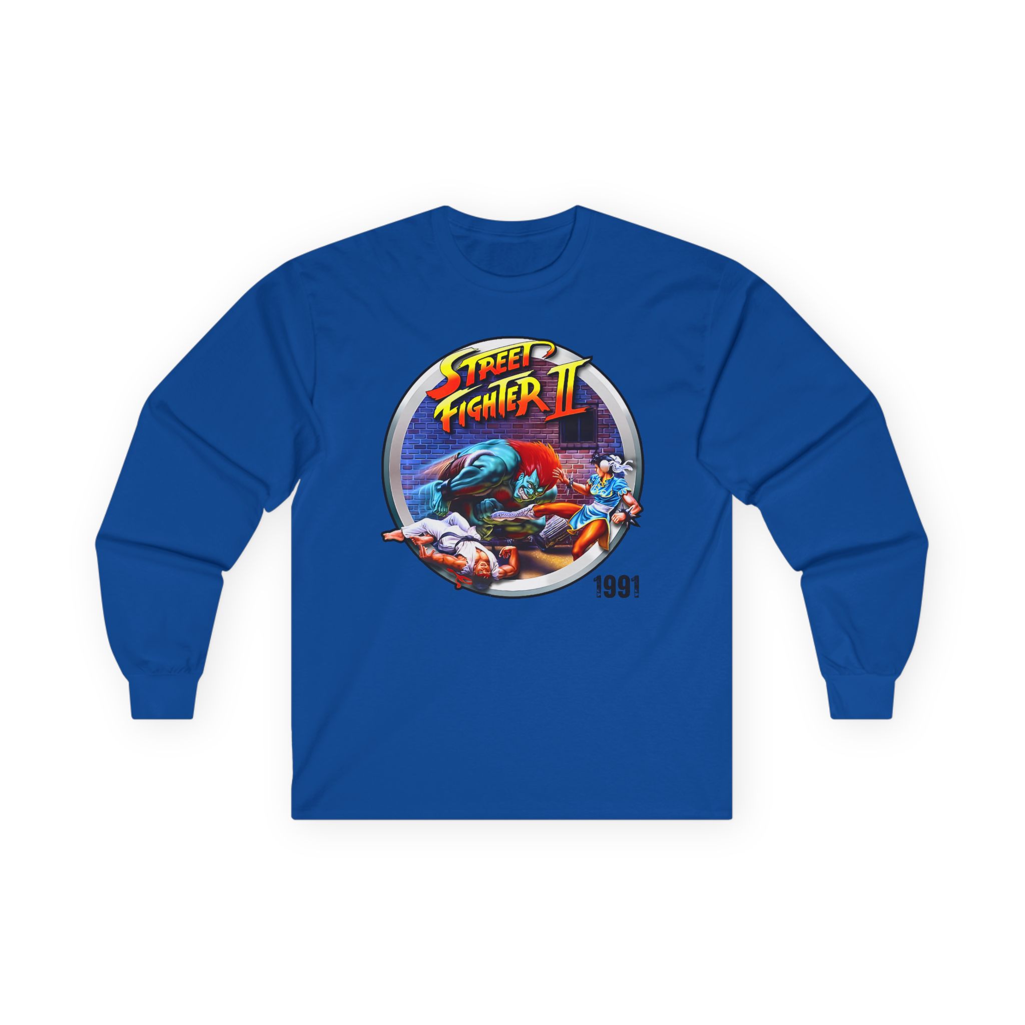 Ishowspeed Street Fighter Unisex Ultra Cotton Long Sleeve Tee