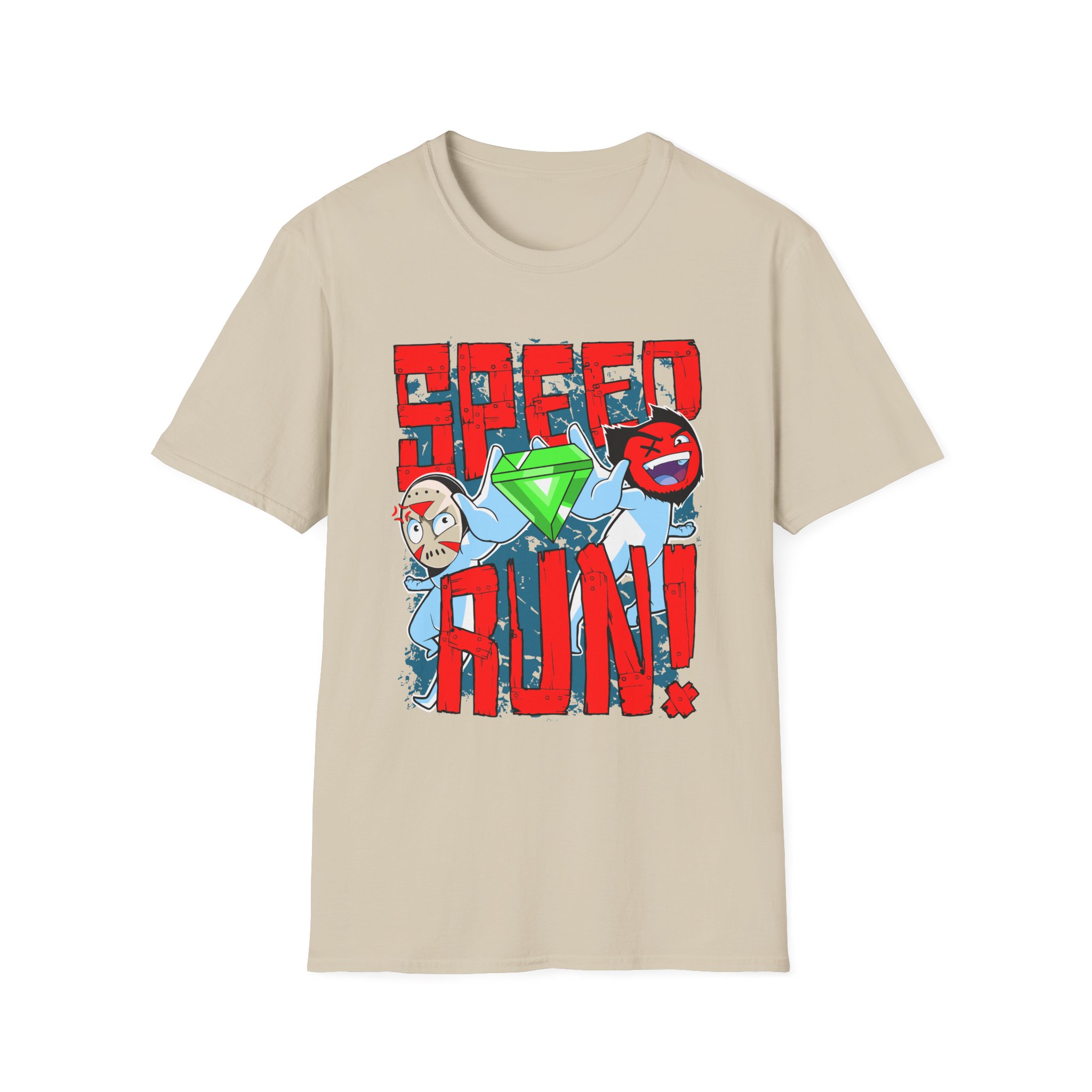 H2odelirious Speed Run Unisex Softstyle T-Shirt