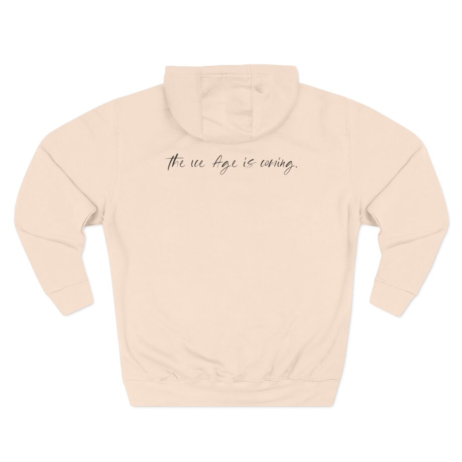 American Nightmare "the Ice Age is Coming" Three-Panel Fleece Hoodie