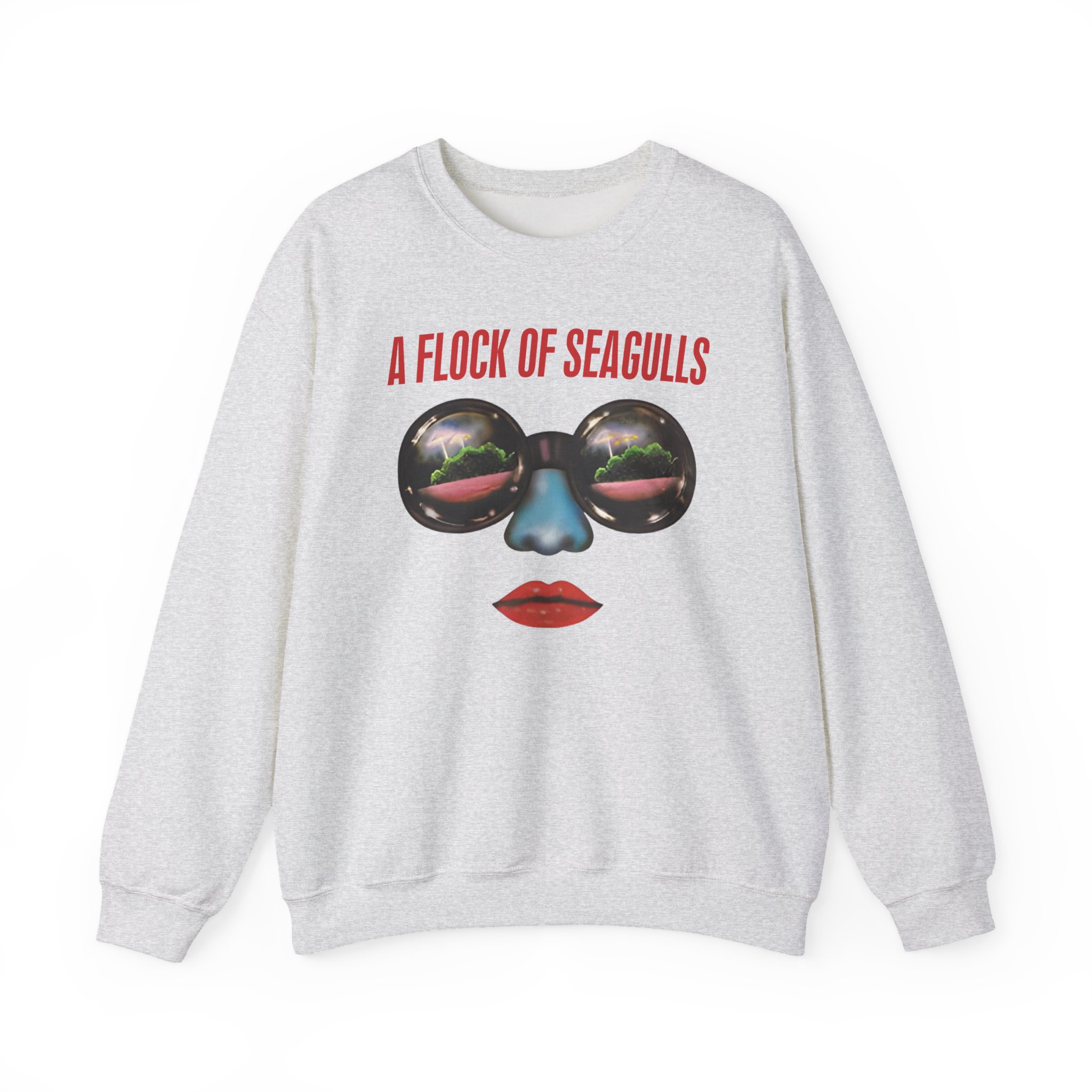 A Flock of Seagulls Us 1982 Tour Unisex Heavy Blendâ„¢ Crewneck Sweatshirt