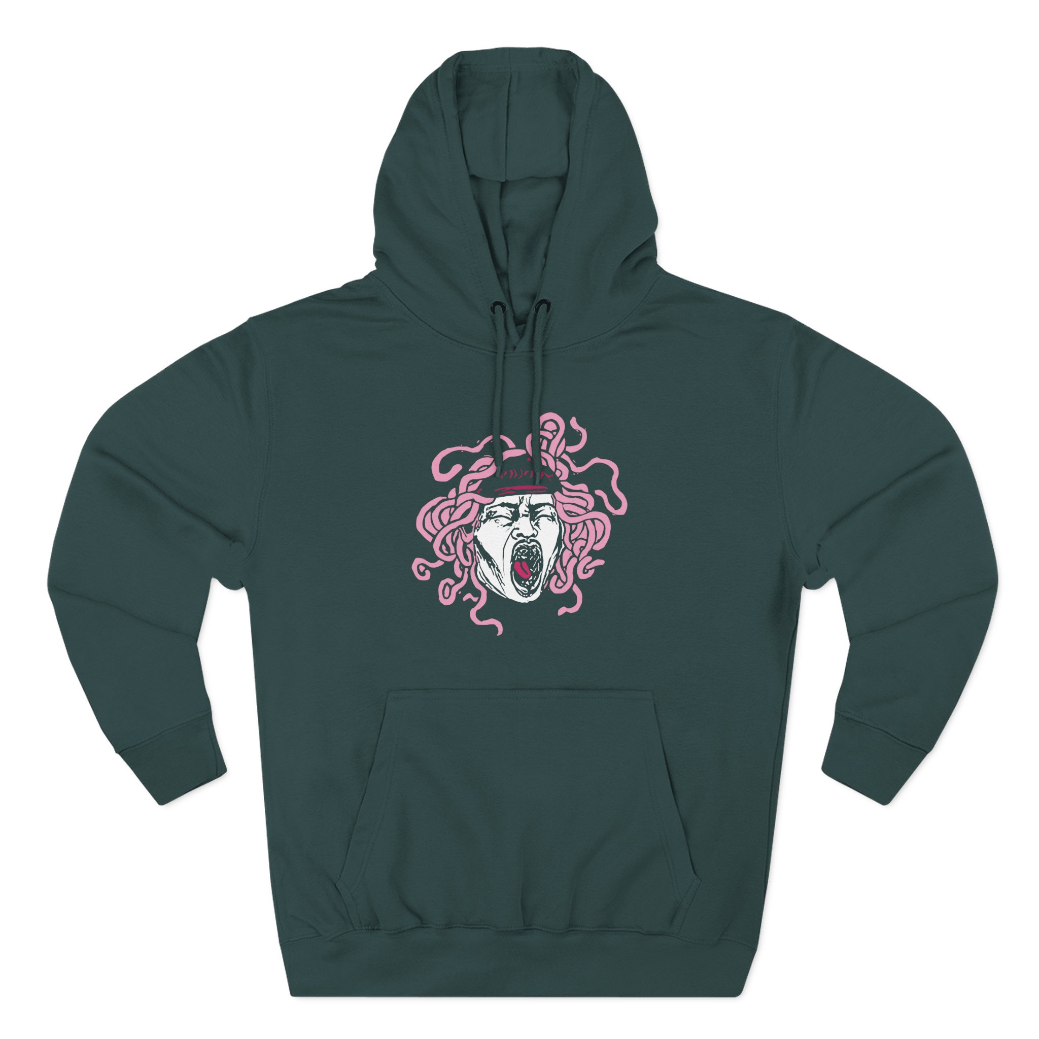 Sofaygo Pink Heartz Three-Panel Fleece Hoodie