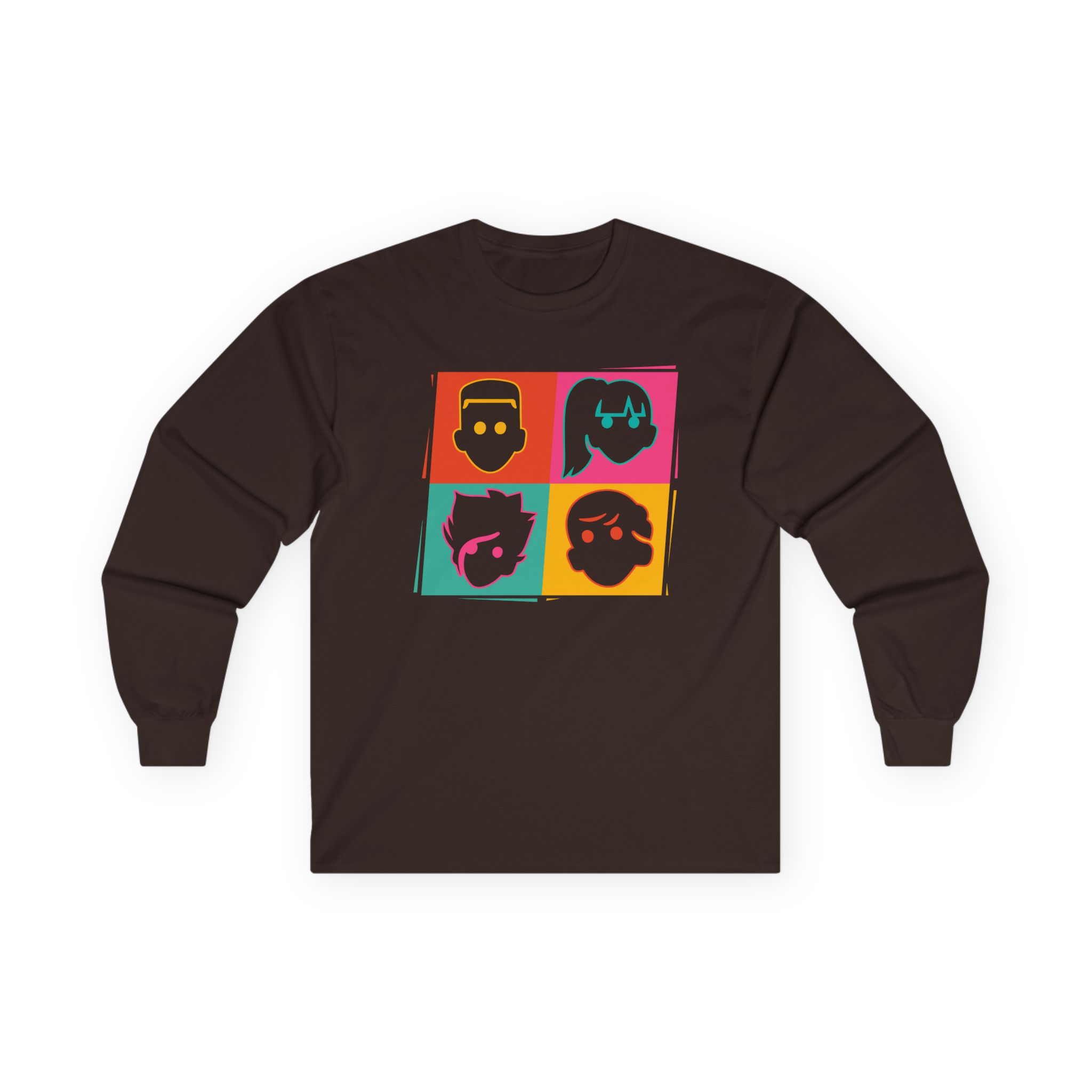 Grounded Faces Unisex Ultra Cotton Long Sleeve Tee