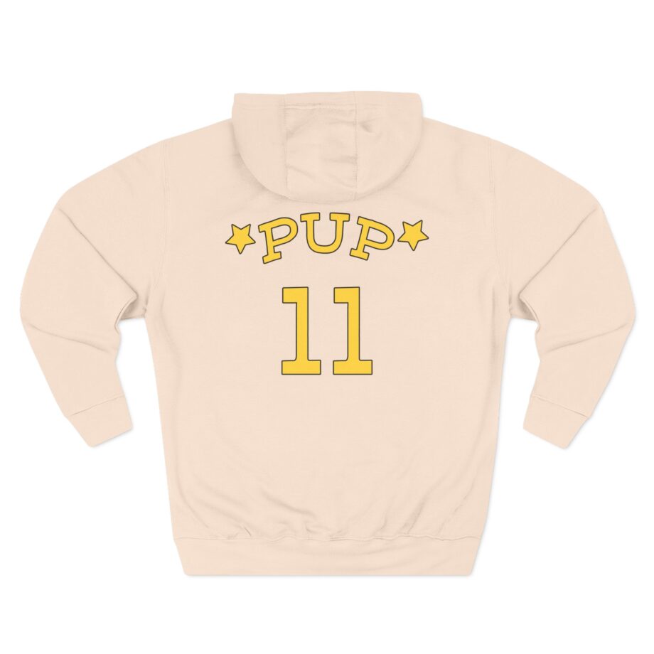 Pup Rock Three-Panel Fleece Hoodie