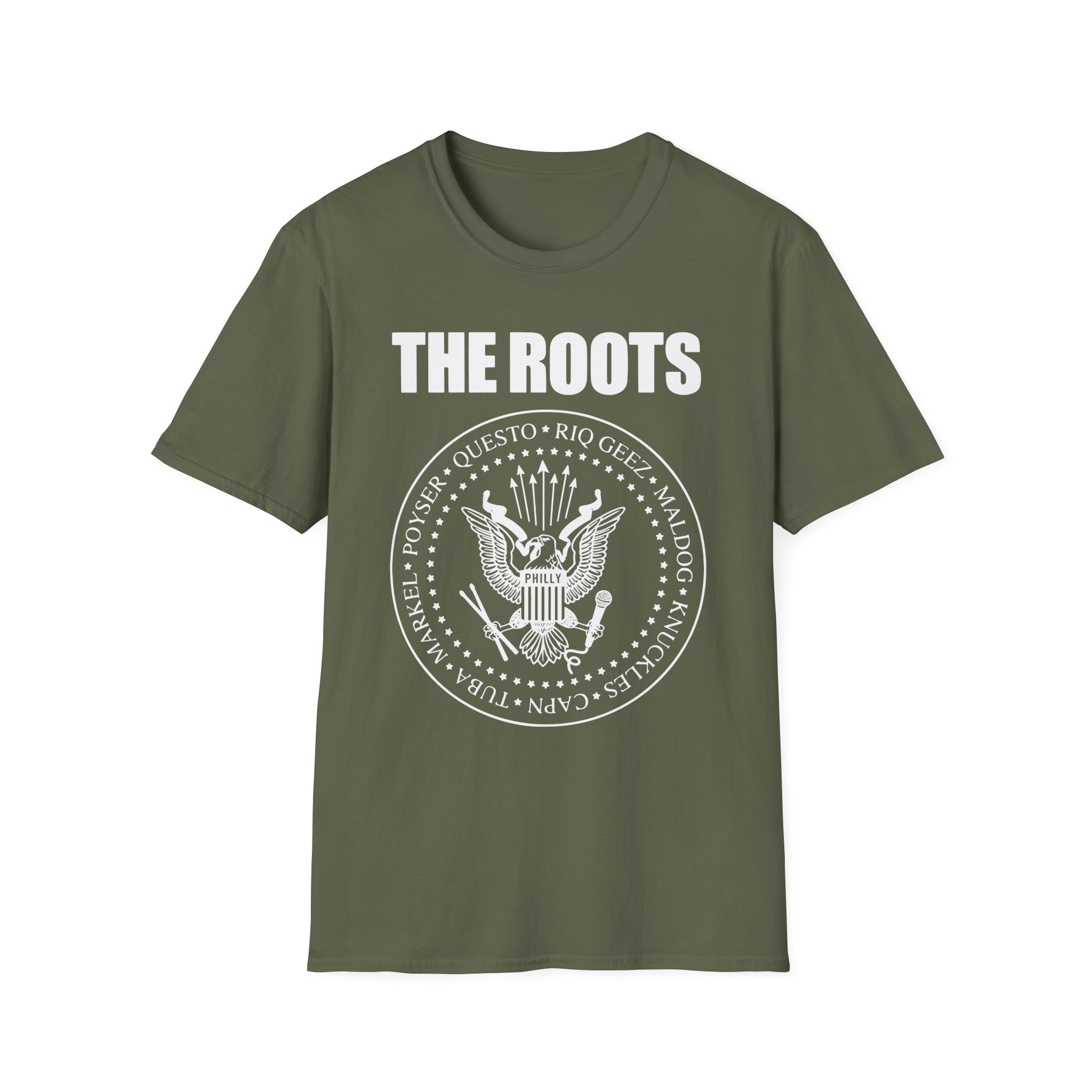 The Roots Mones Unisex Softstyle T-Shirt