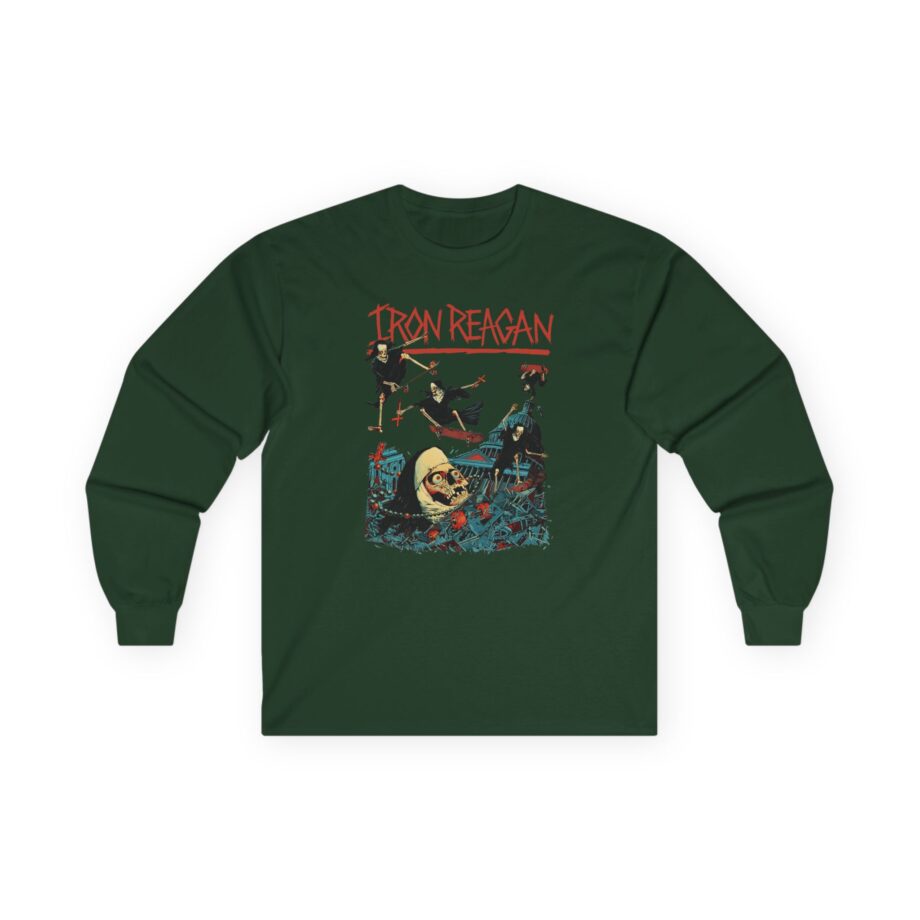 Iron Reagan Unisex Ultra Cotton Long Sleeve Tee