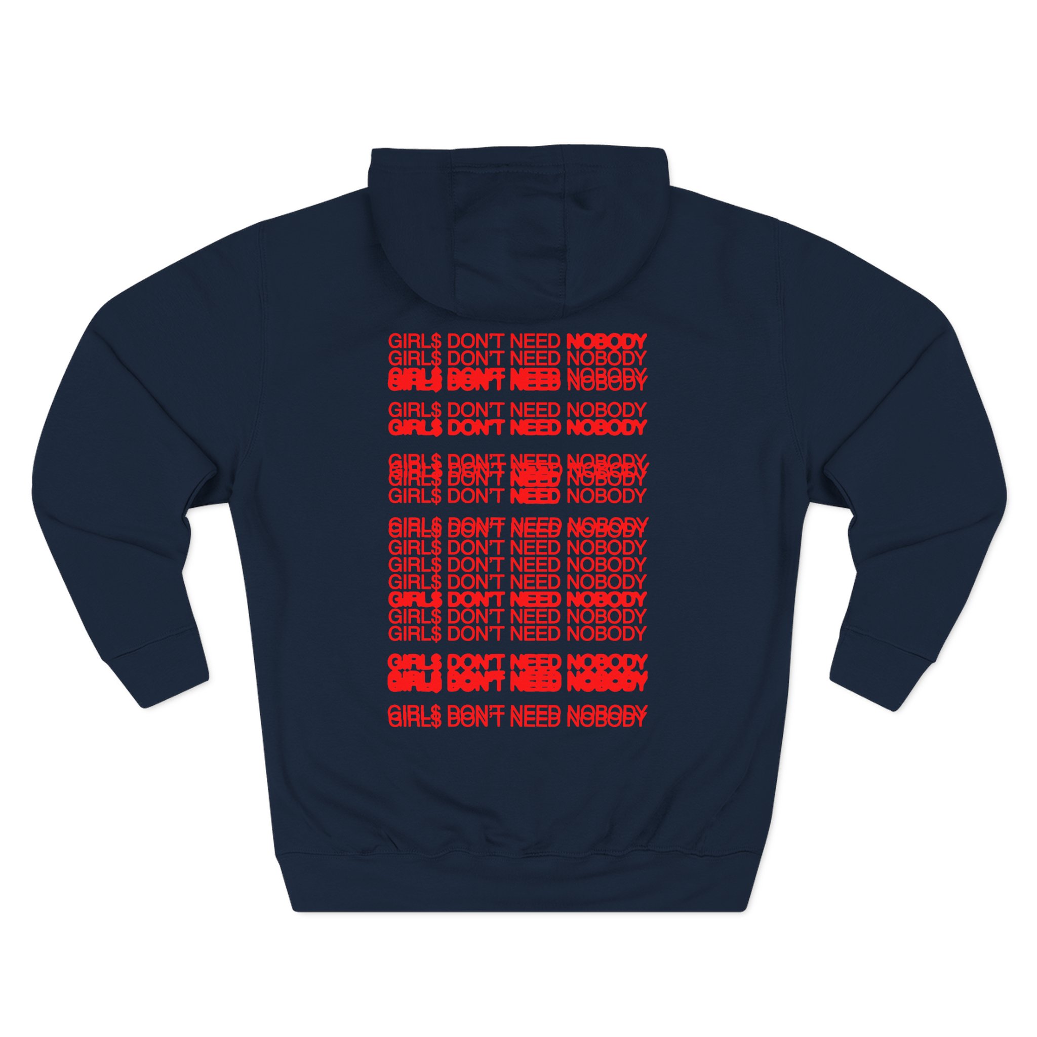 Dom Dolla Don't Need Nobody Repeat Three-Panel Fleece Hoodie