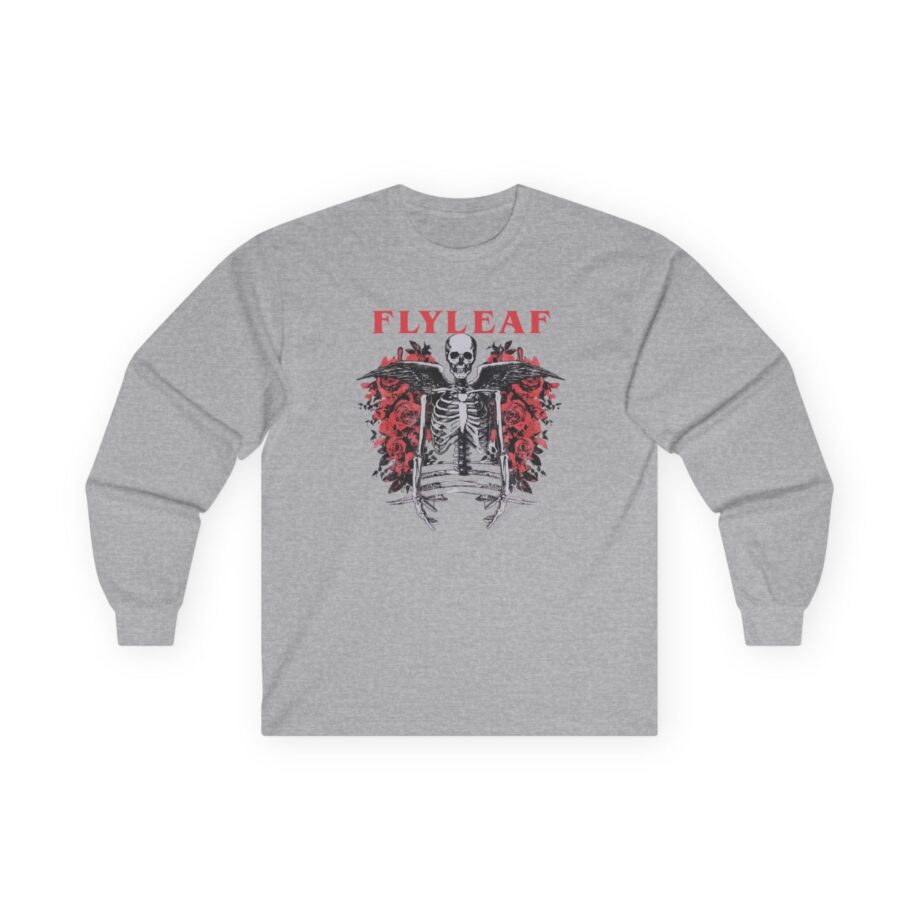Flyleaf Skeleton Angel Unisex Ultra Cotton Long Sleeve Tee