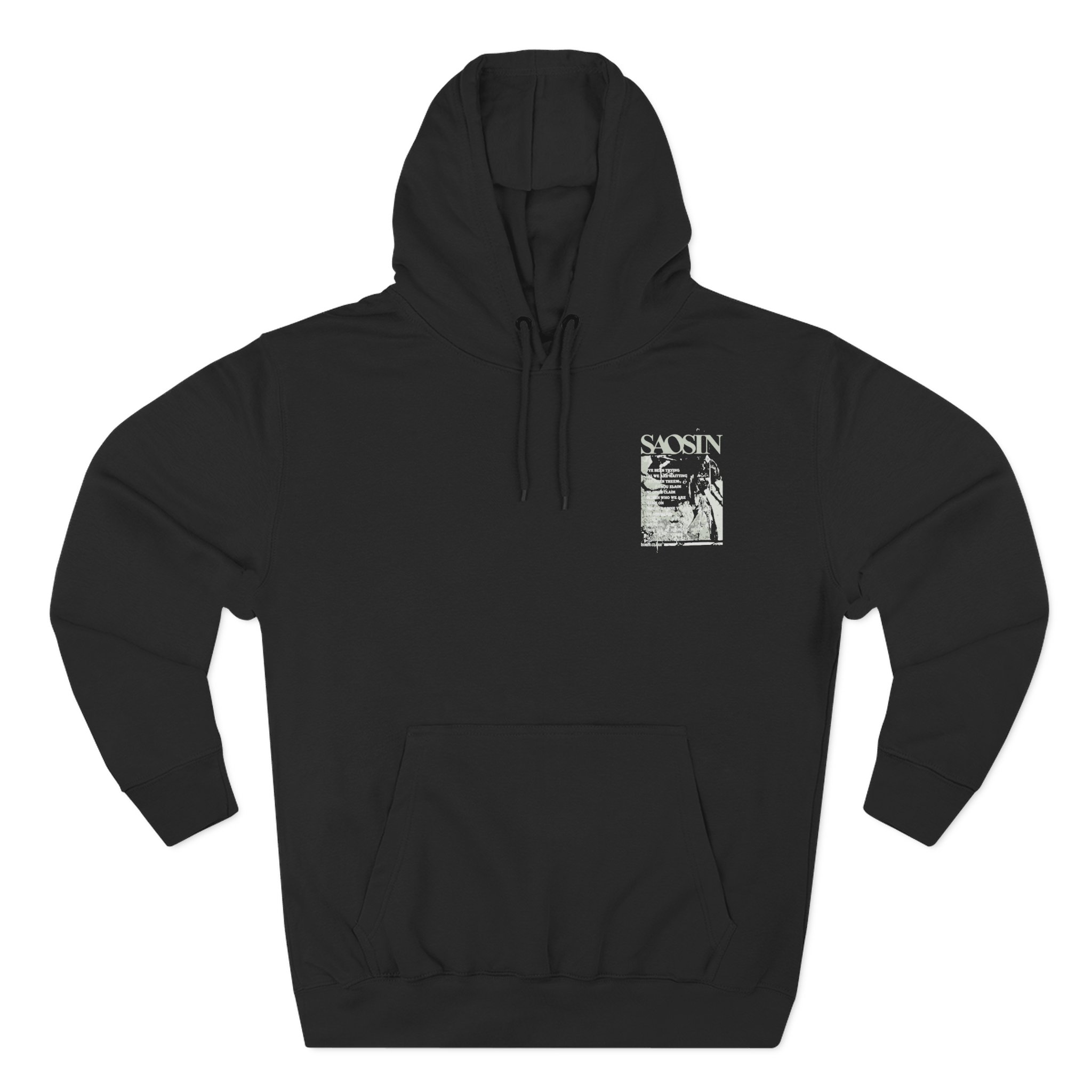 Saosin Three-Panel Fleece Hoodie
