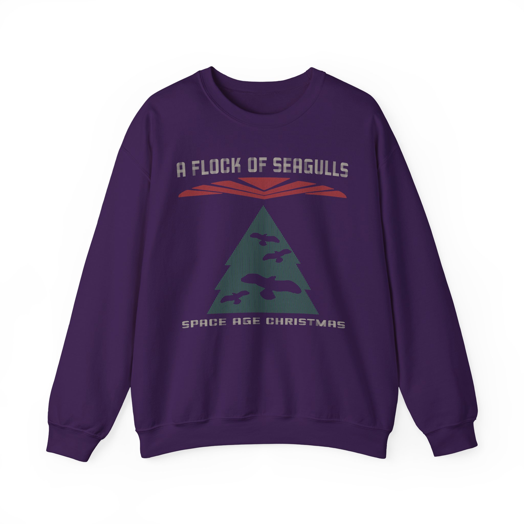 A Flock of Seagulls Ugly Xmas Unisex Heavy Blendâ„¢ Crewneck Sweatshirt