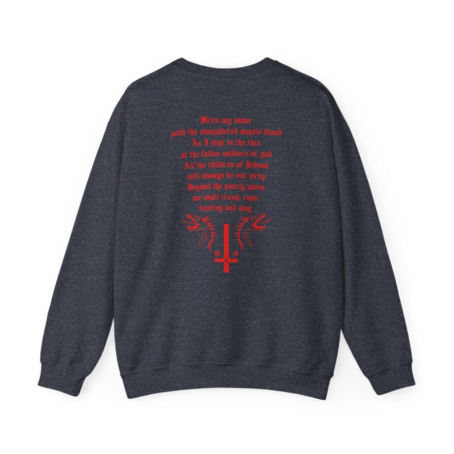 Marduk Demon With Wings Unisex Heavy Blend™ Crewneck Sweatshirt