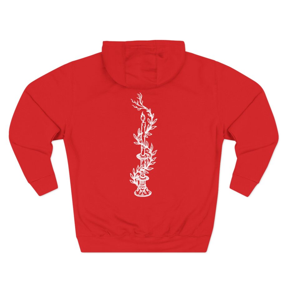 Oathbreaker Candle Three-Panel Fleece Hoodie
