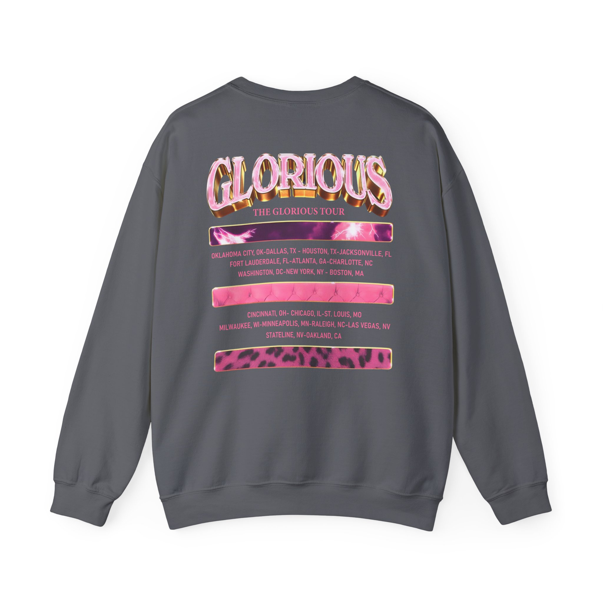 Glorilla Glorious Tour From Memphis Unisex Heavy Blendâ„¢ Crewneck Sweatshirt