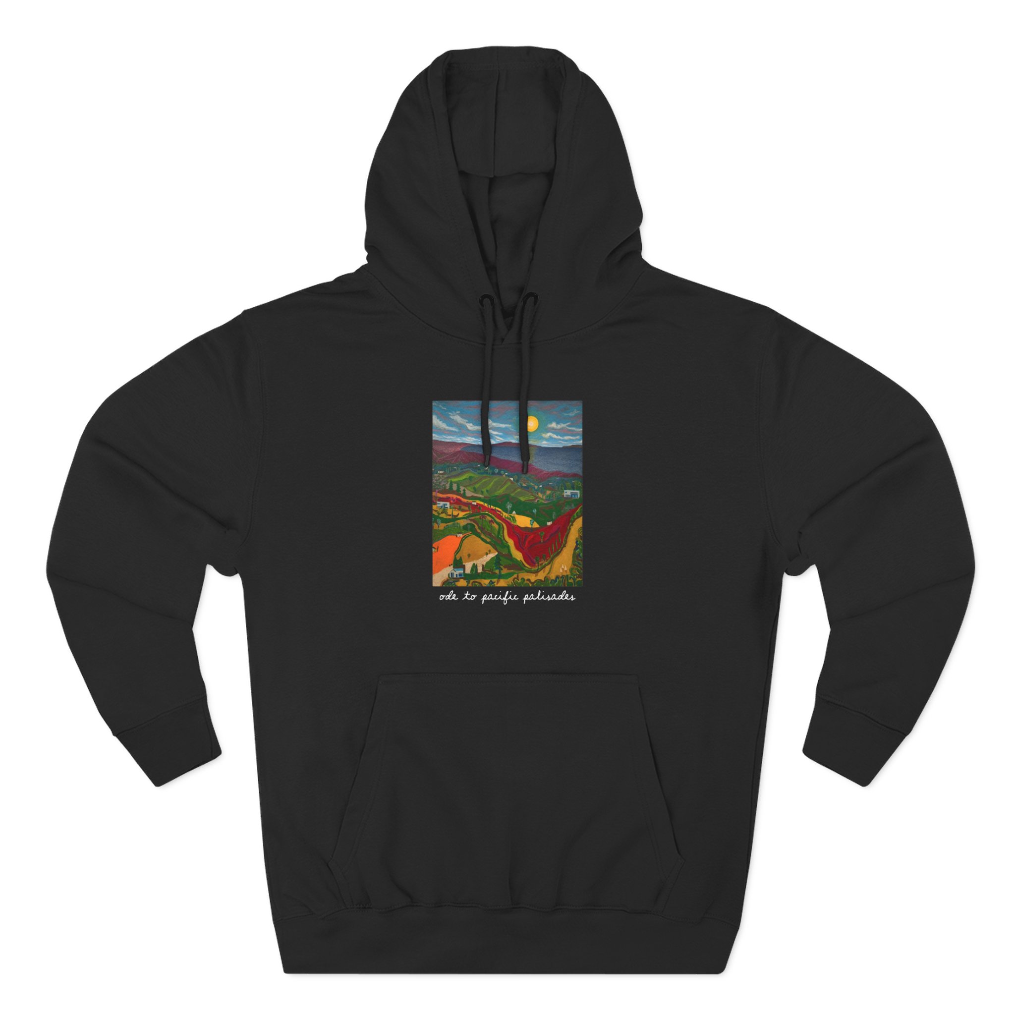 Alanis Morissette Ode to Pacific Palisades Three-Panel Fleece Hoodie