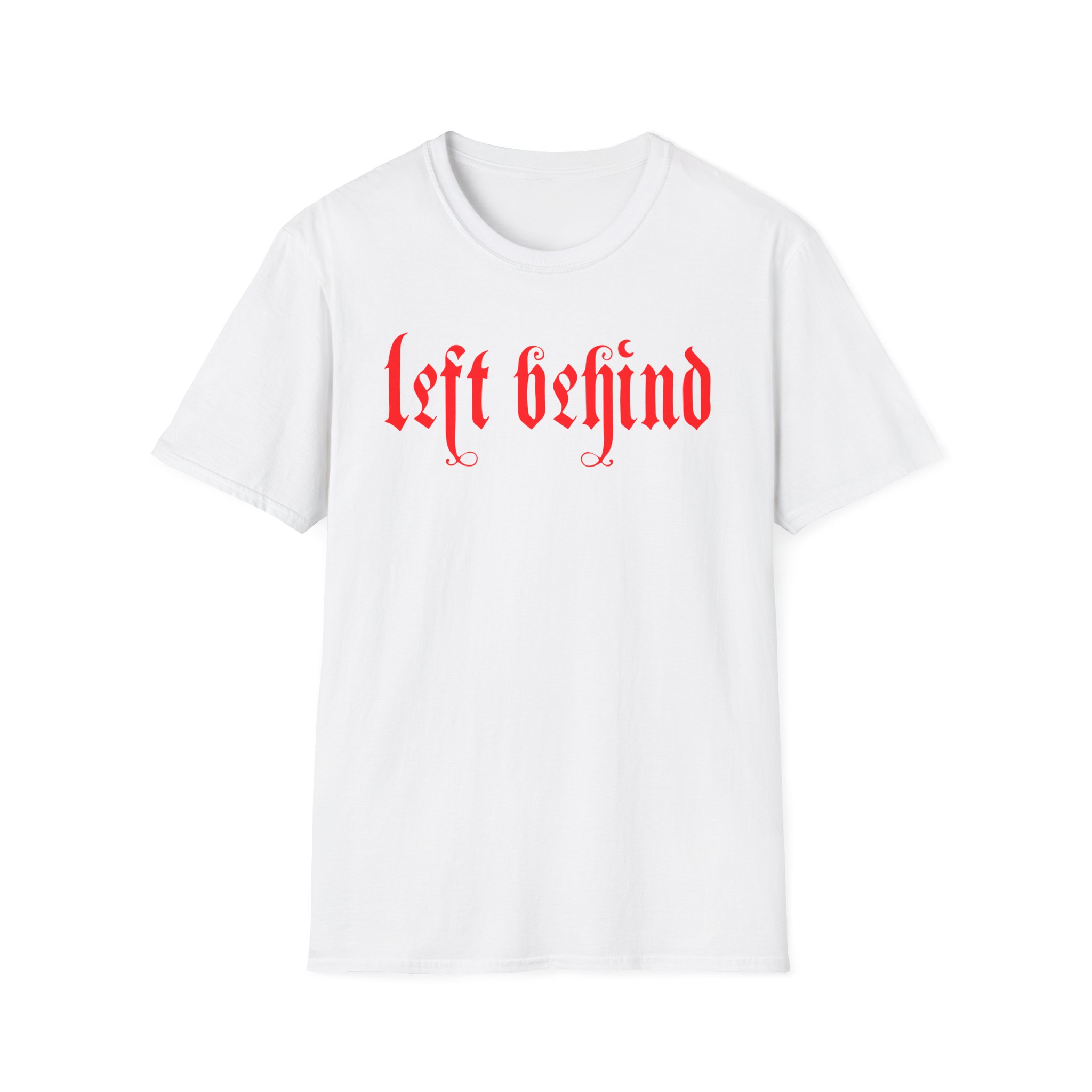 Left Behind Blessed by the Burn Unisex Softstyle T-Shirt
