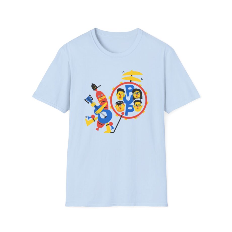 Pup Band of Wiener Unisex Softstyle T-Shirt