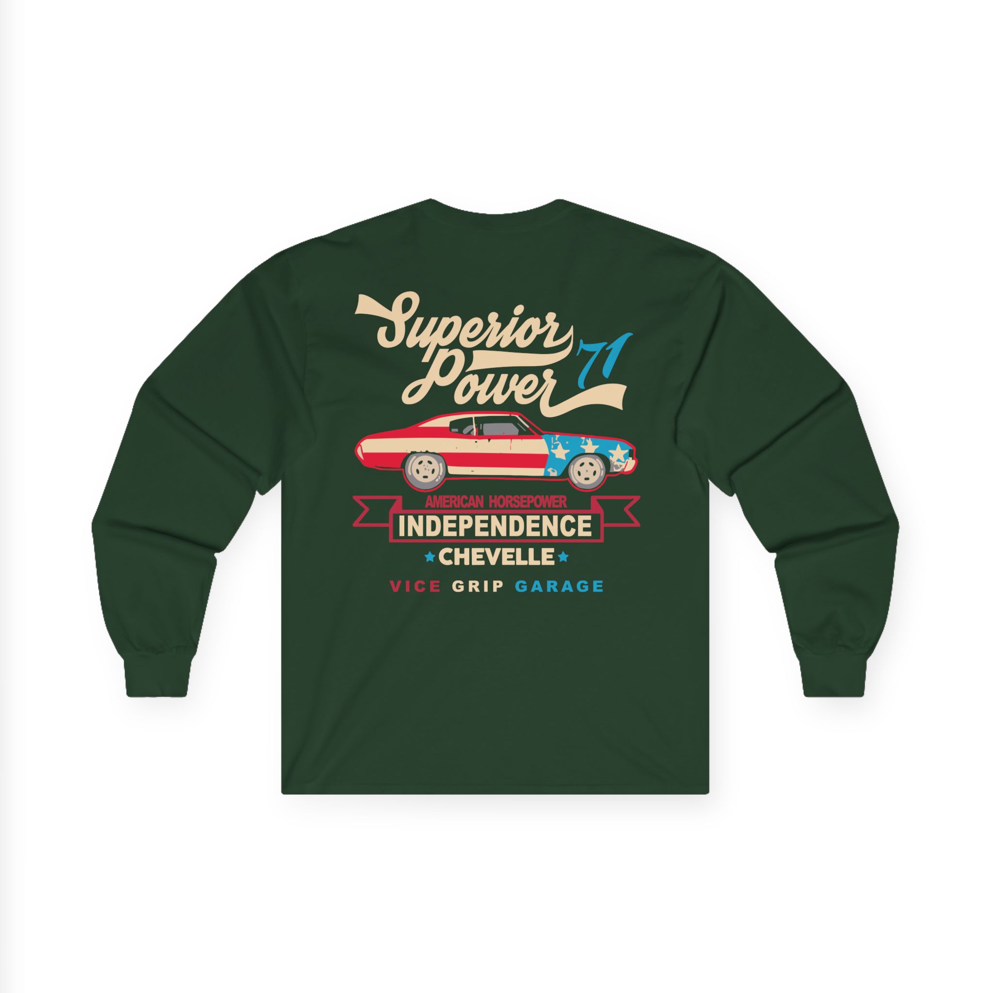 Vicegripgarage Superior Power Independence Unisex Ultra Cotton Long Sleeve Tee