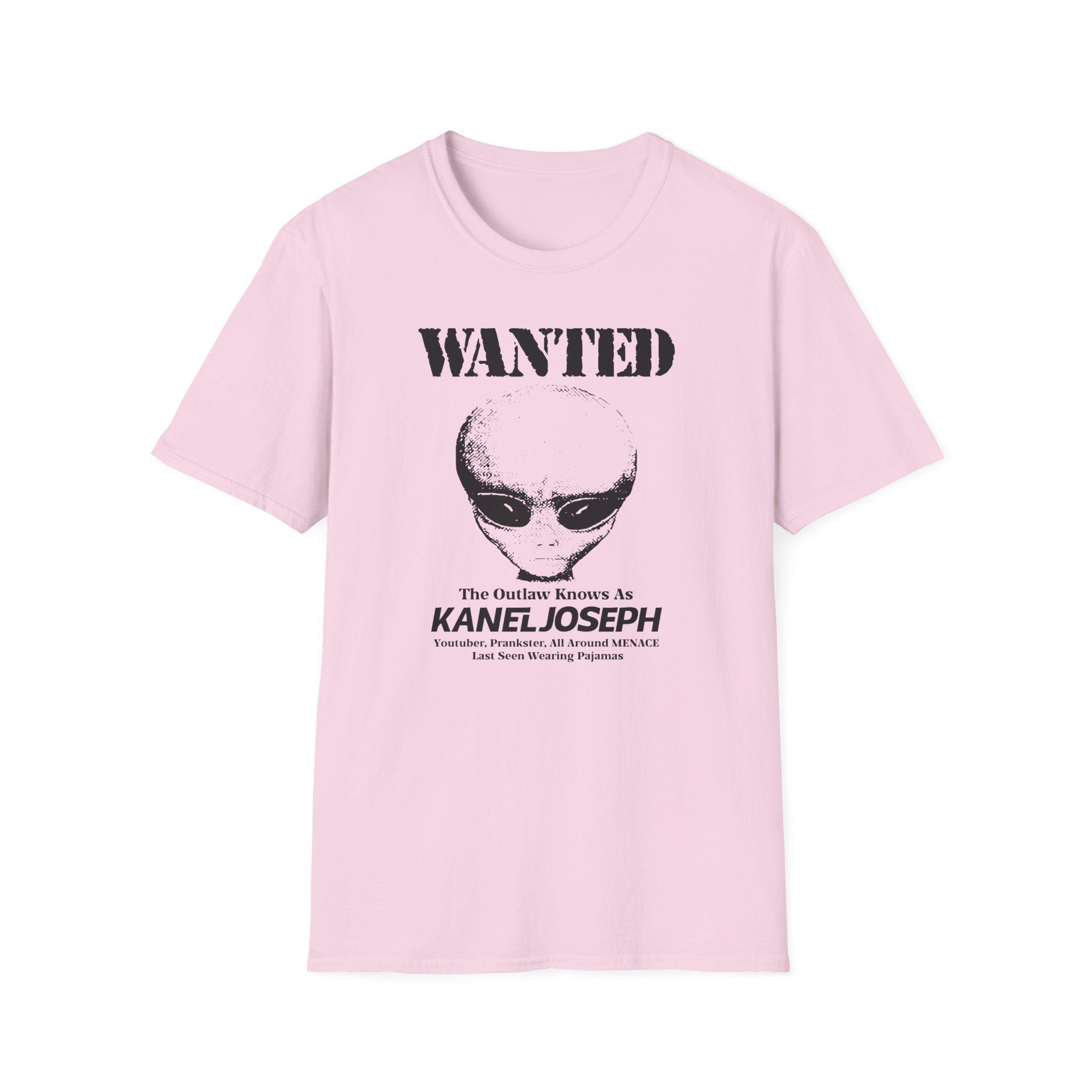 Kanel Joseph Wanted Alien Unisex Softstyle T-Shirt