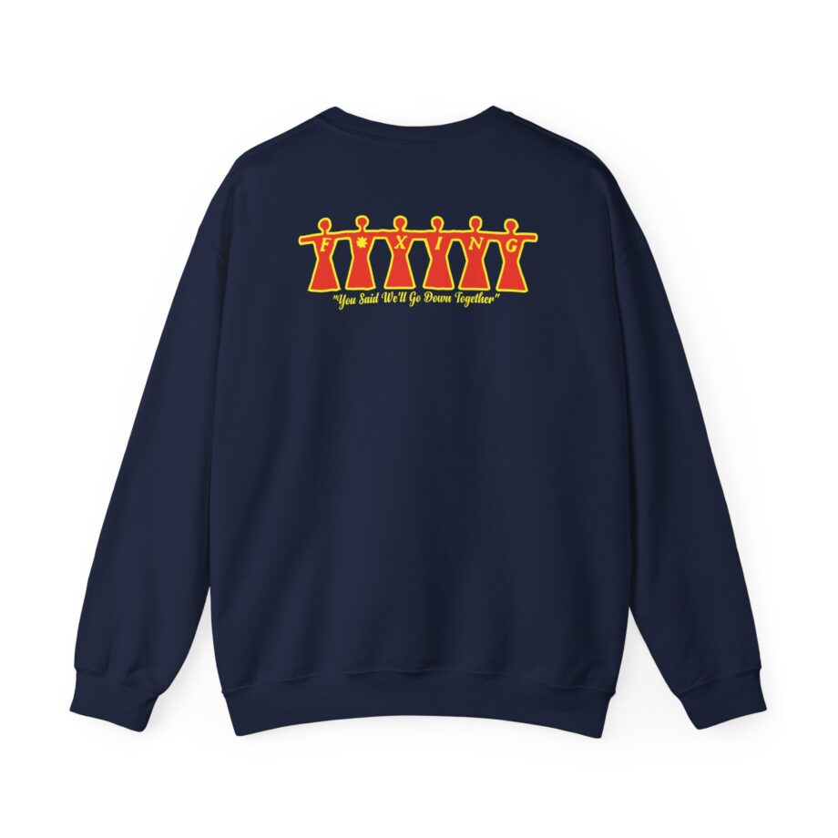 Foxing Moon Face Unisex Heavy Blend™ Crewneck Sweatshirt