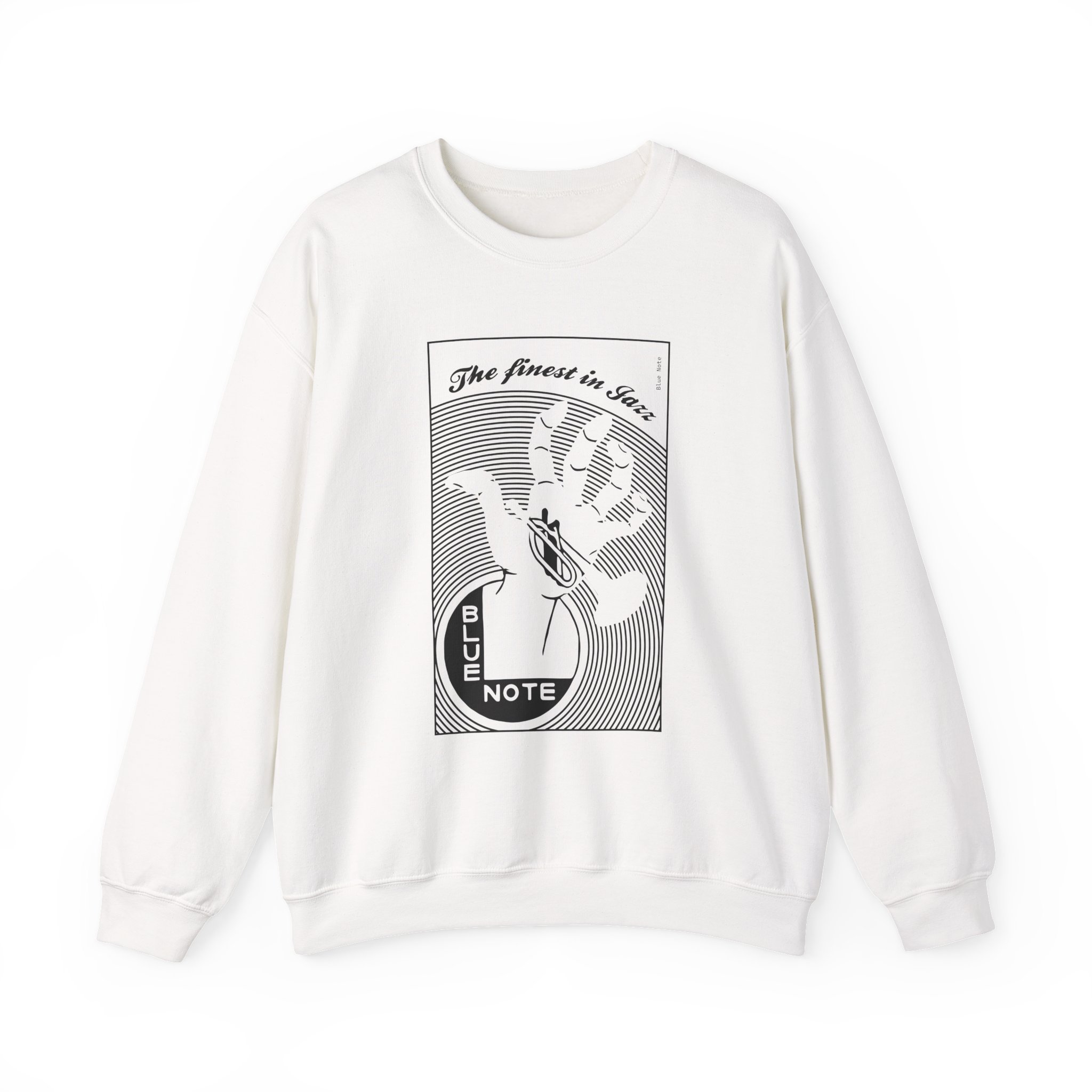 Blue Note Records Unisex Heavy Blendâ„¢ Crewneck Sweatshirt