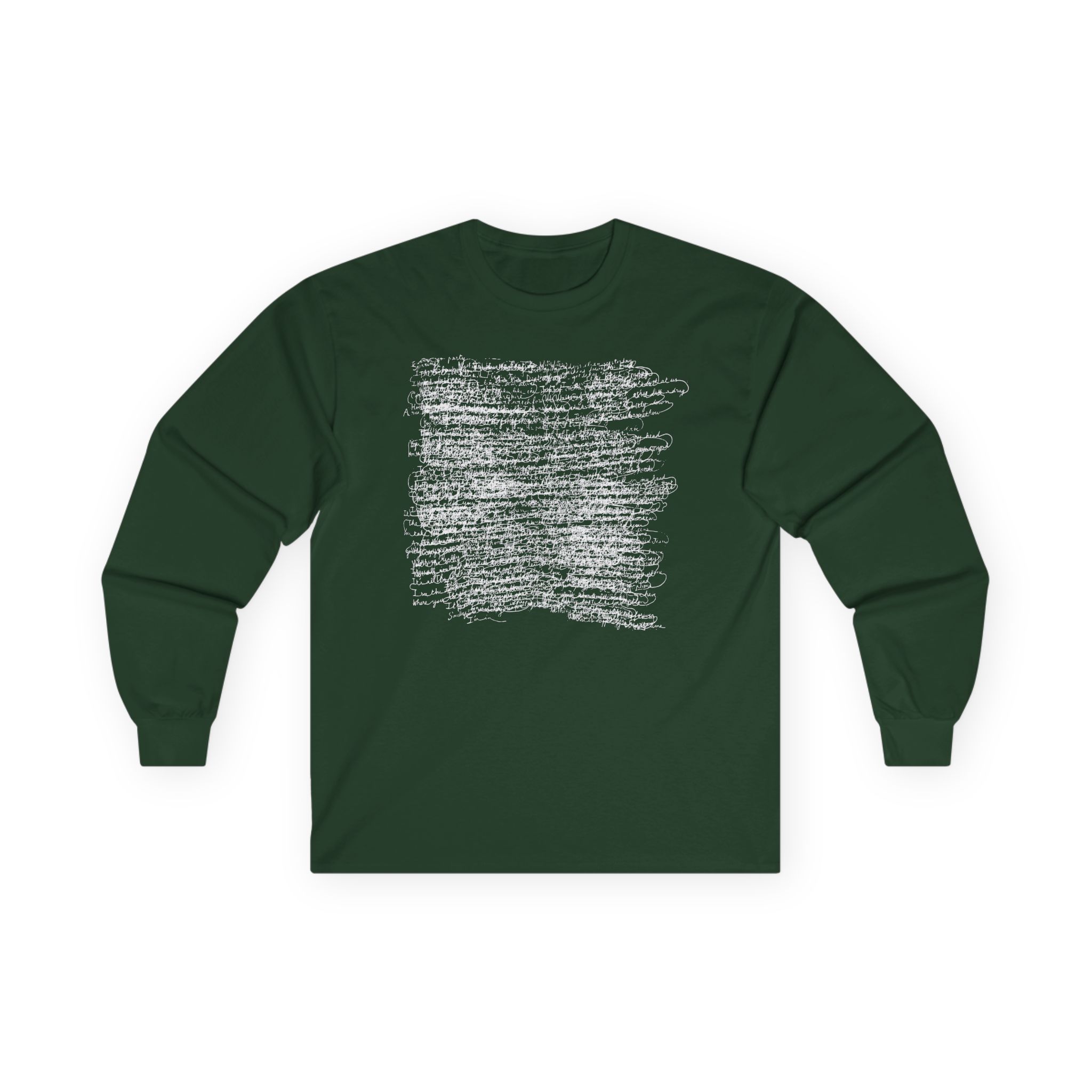 Tom Odell Scribble Unisex Ultra Cotton Long Sleeve Tee