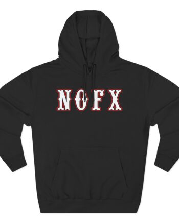 Nofx Idiot Son of a Reissue Three-Panel Fleece Hoodie
