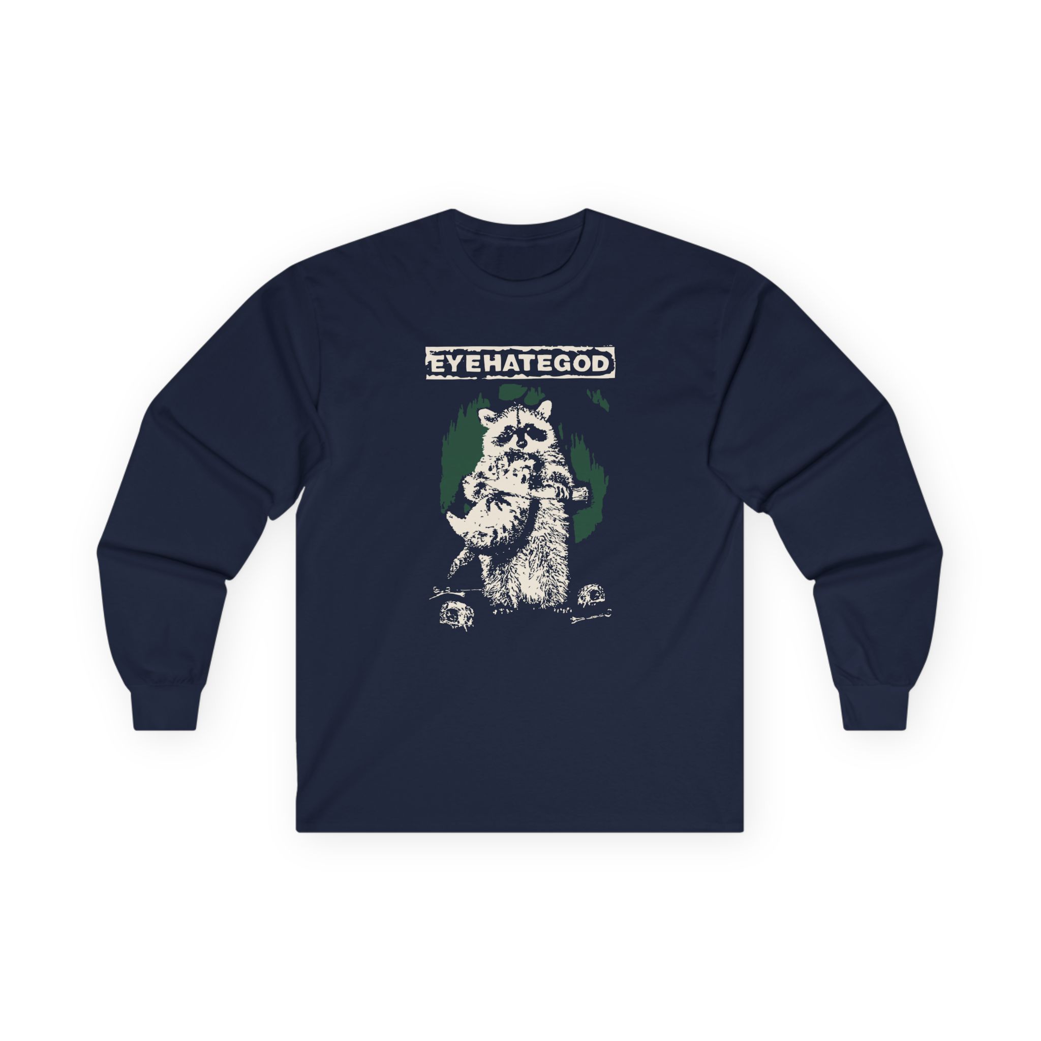 Eyehategod Southern Nihilism Racoon Unisex Ultra Cotton Long Sleeve Tee