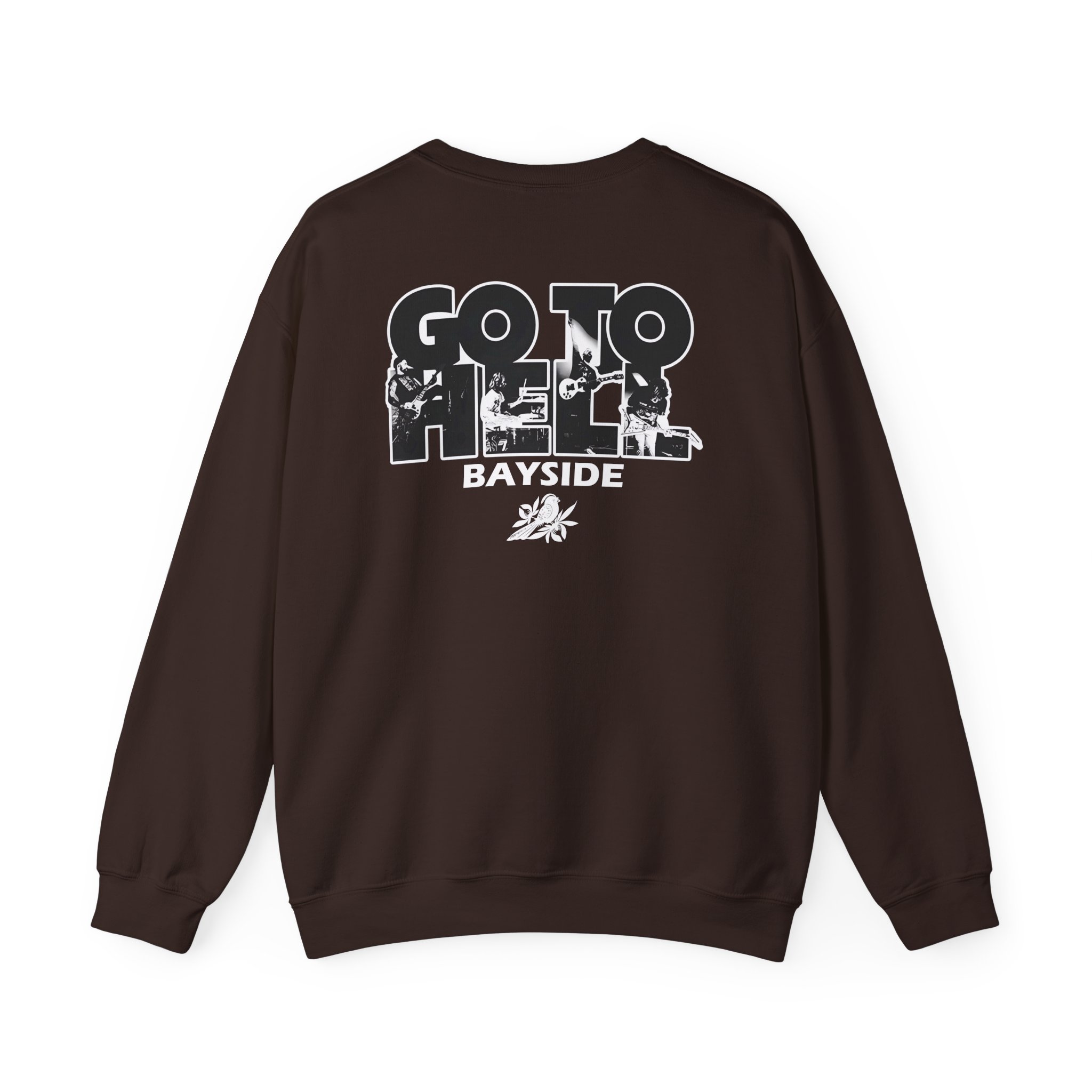 Bayside Go to Hell Photo Unisex Heavy Blendâ„¢ Crewneck Sweatshirt