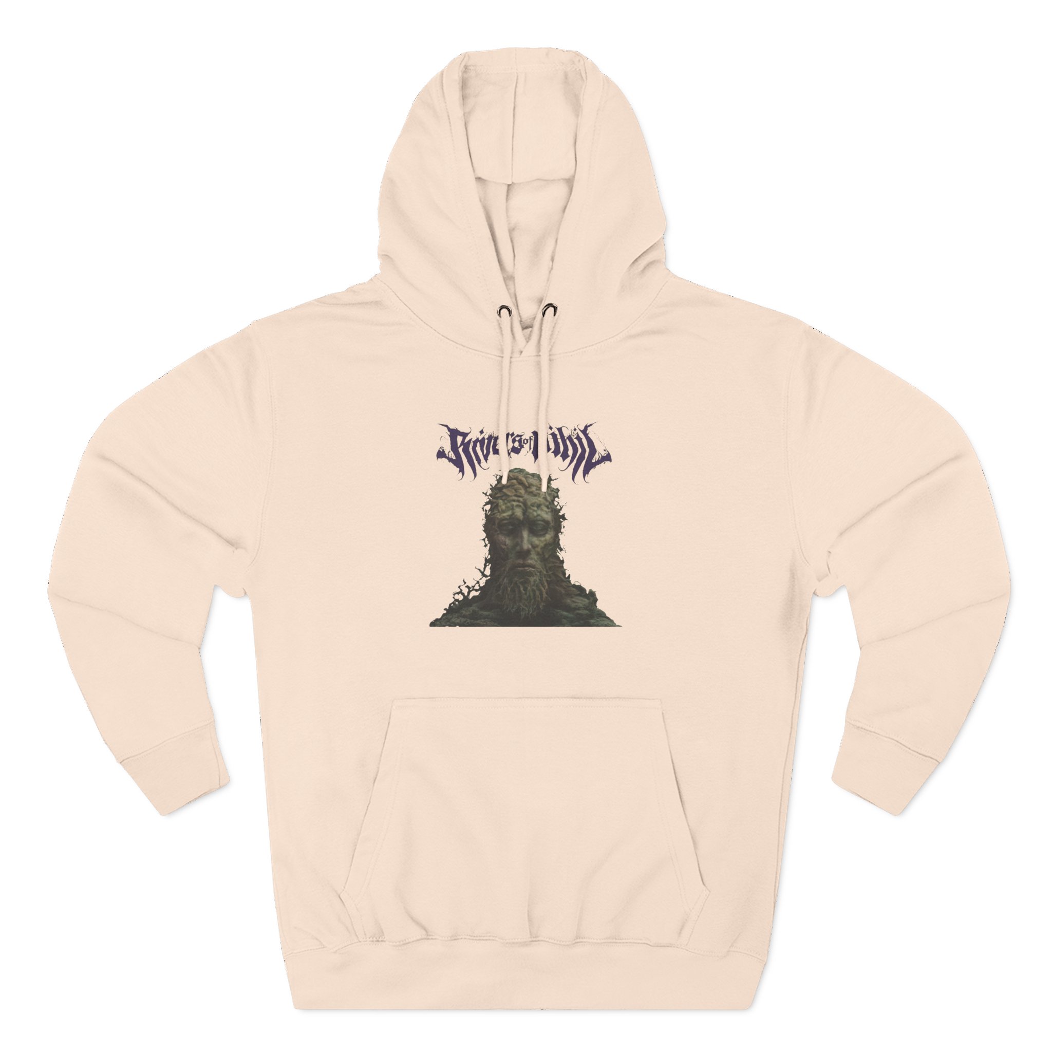 Rivers of Nihil Where Owls Know My Name Three-Panel Fleece Hoodie