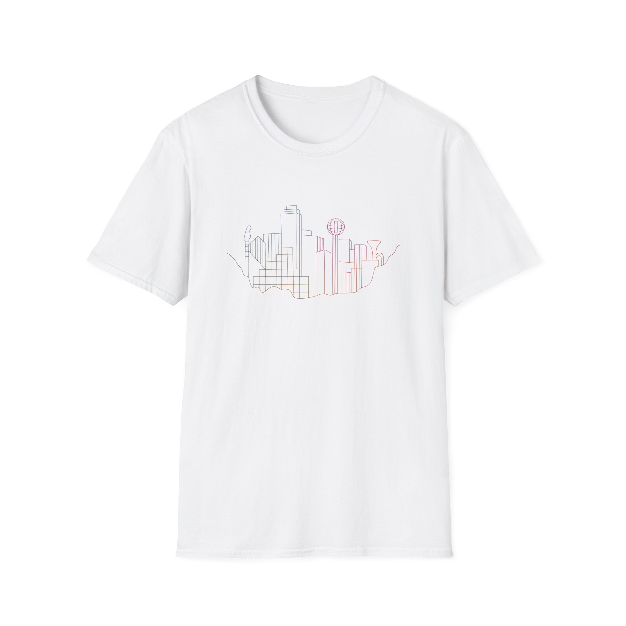 Snarky Puppy Empire Central Skyline Unisex Softstyle T-shirt