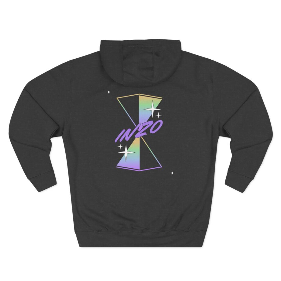 Inzo Three-Panel Fleece Hoodie