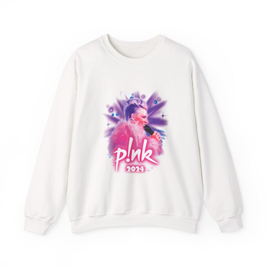 Pink Airbrushed 2024 Unisex Heavy Blend™ Crewneck Sweatshirt