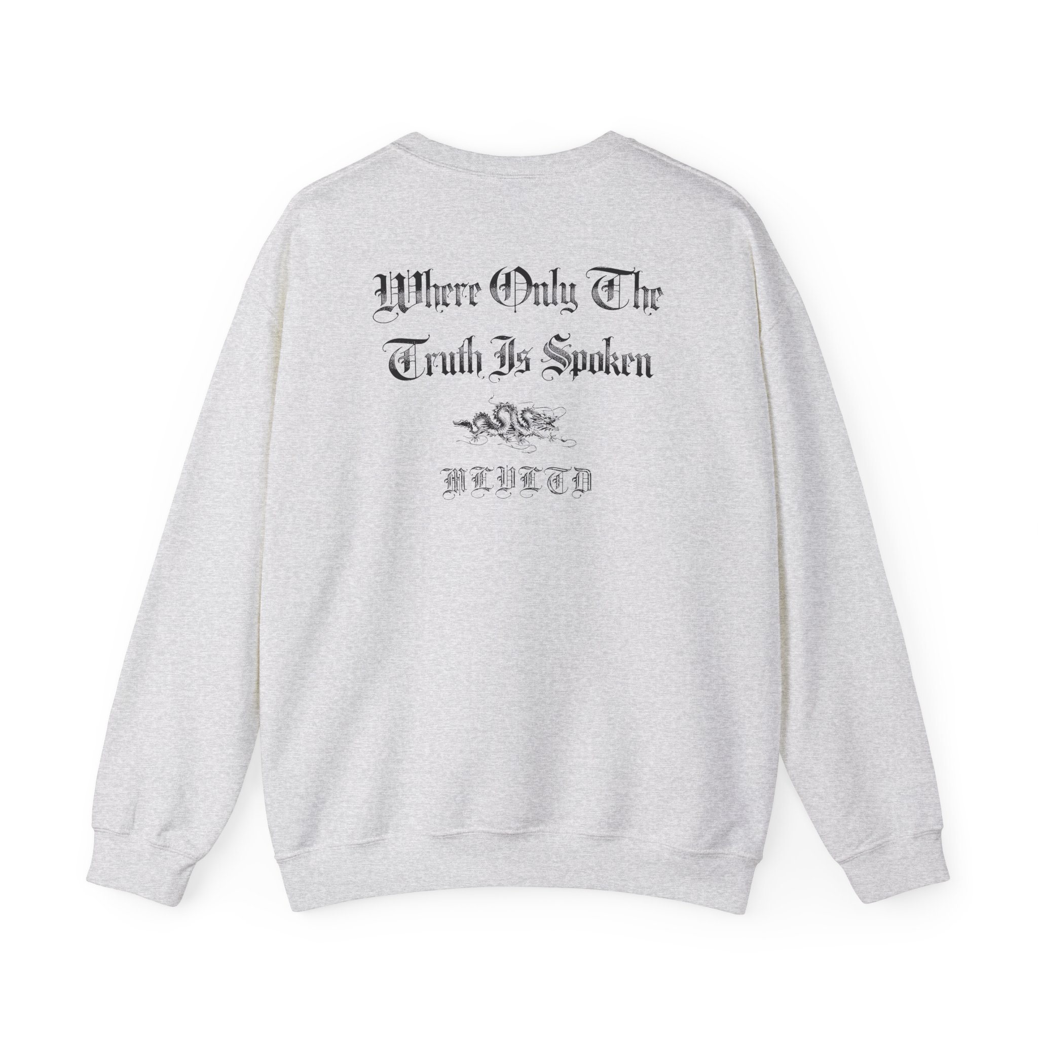 Malevolence Where Only the Truth is Spoken Unisex Heavy Blend Crewneck Sweatshirt