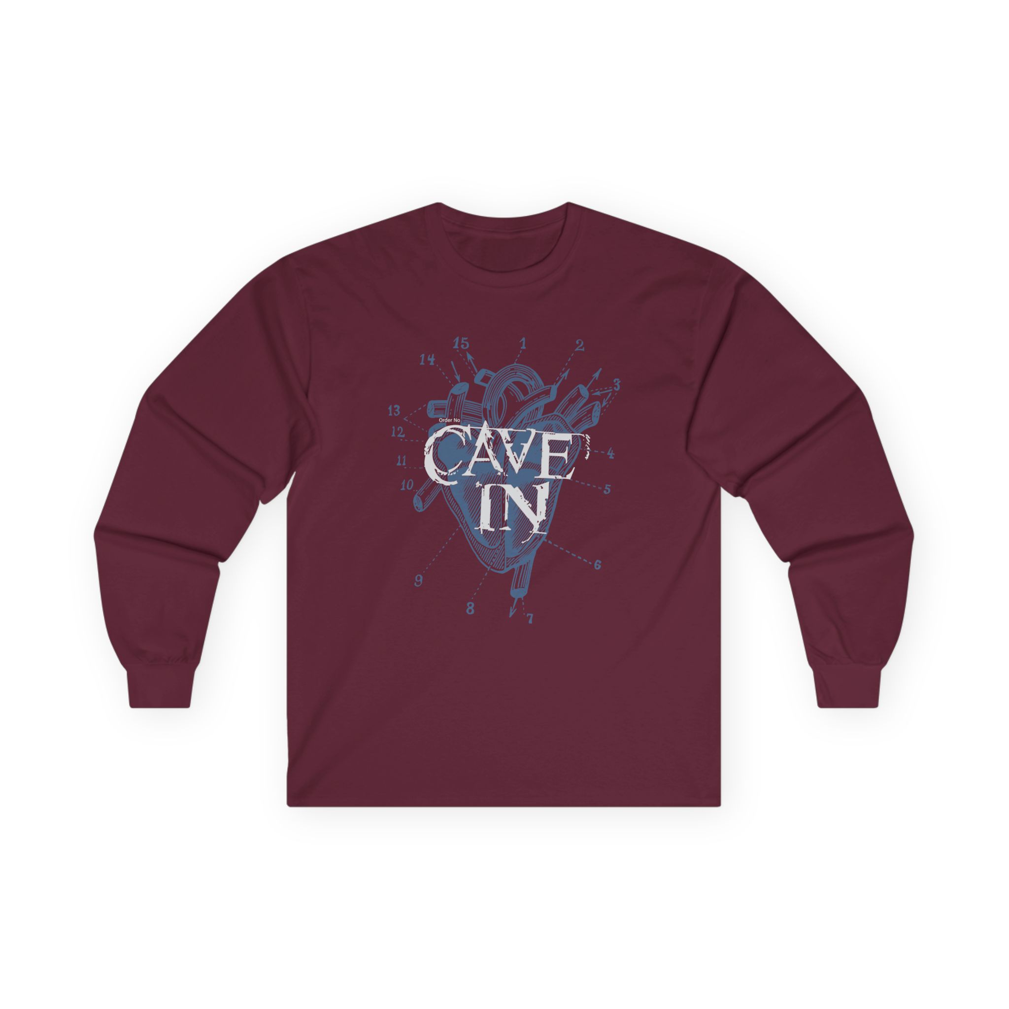 Cave in Uyhs Heart Unisex Ultra Cotton Long Sleeve Tee