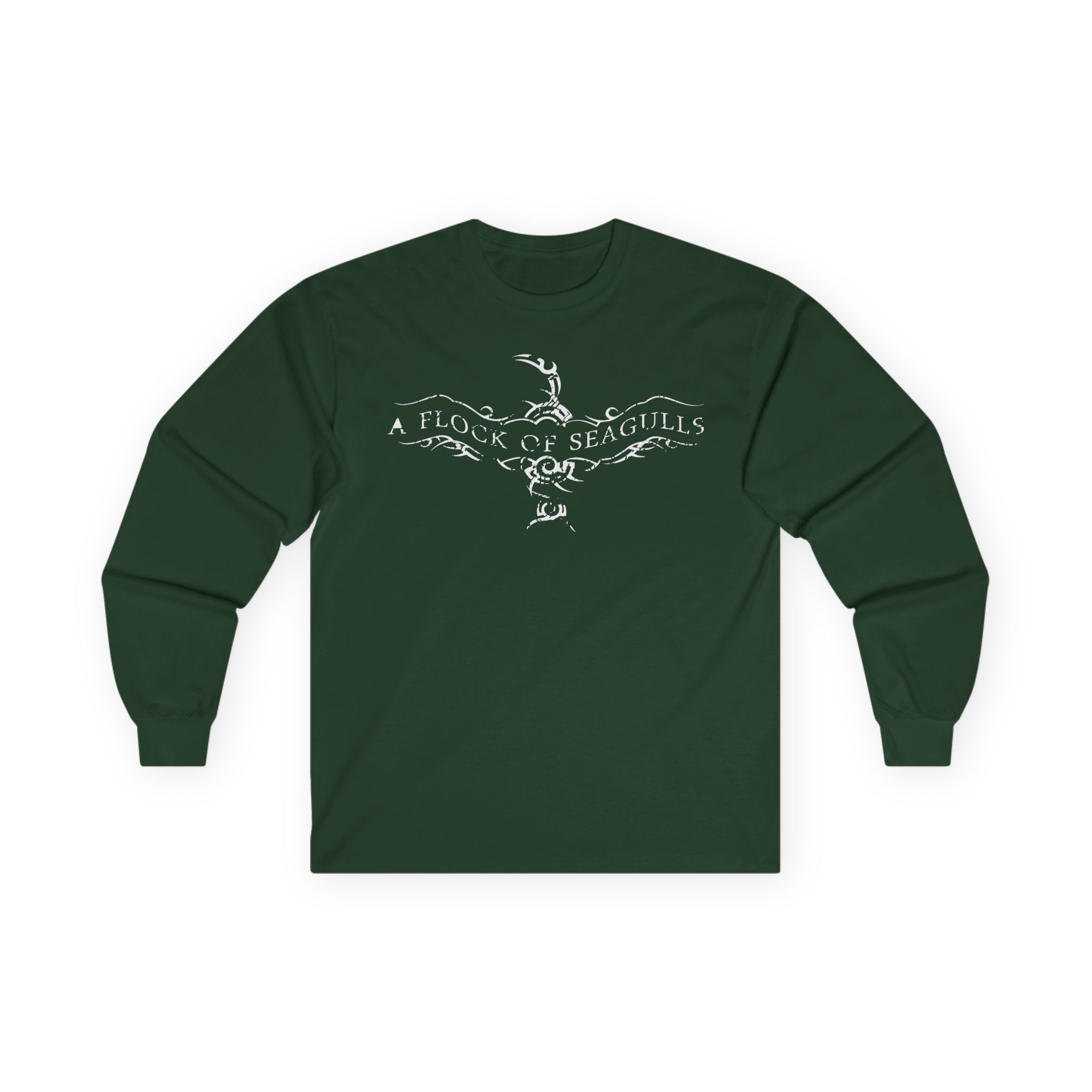 A Flock of Seagulls Logo Unisex Ultra Cotton Long Sleeve Tee