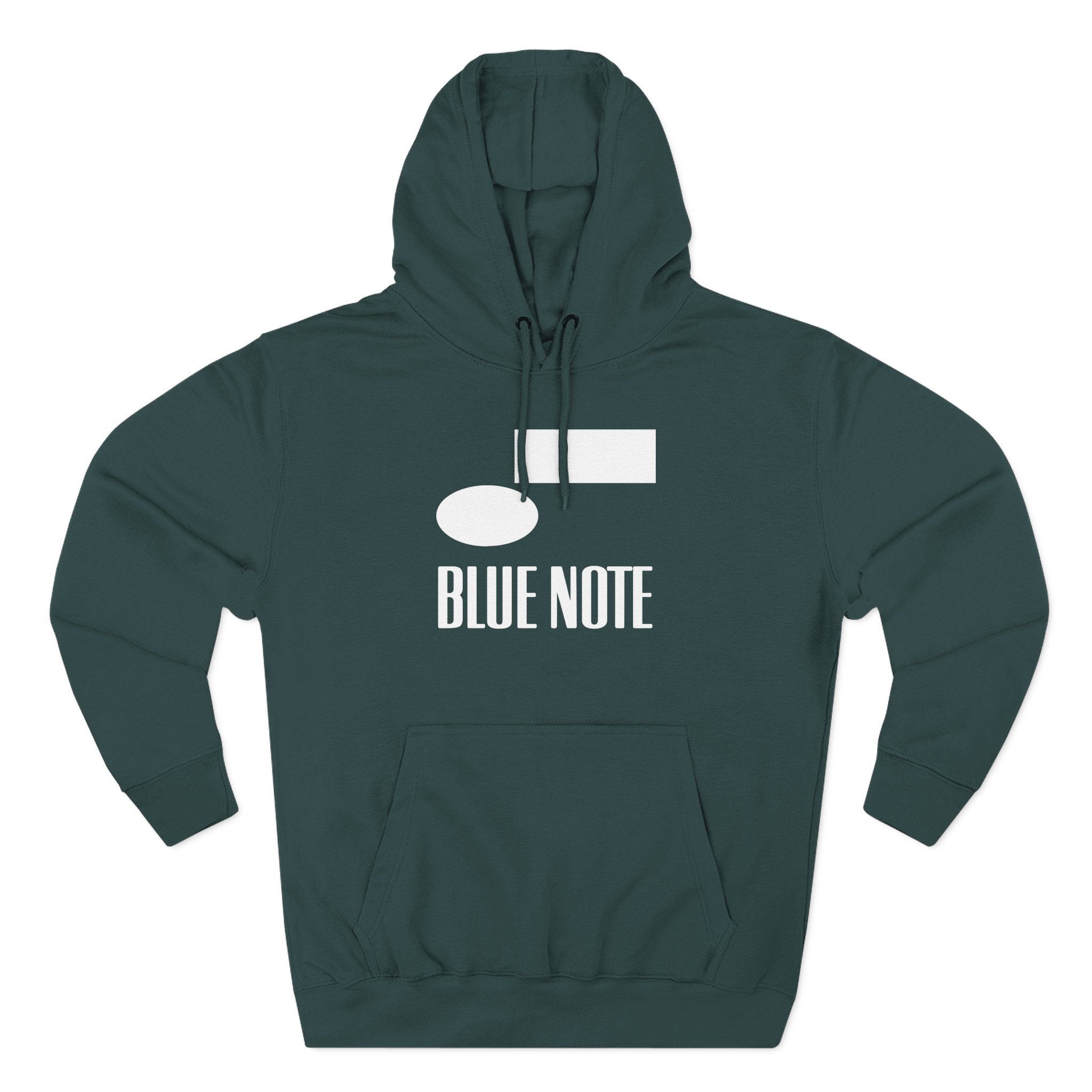 Blue Note Records Three-Panel Fleece Hoodie