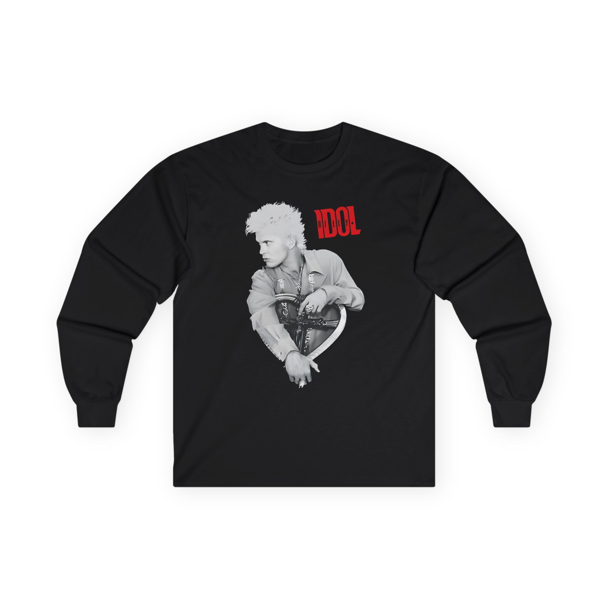 Billy Idol Heart Unisex Ultra Cotton Long Sleeve Tee