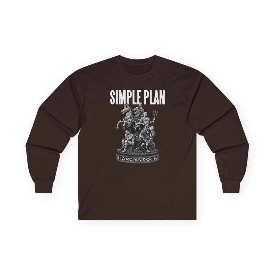Simple Plan Hard as Rock Unisex Ultra Cotton Long Sleeve Tee