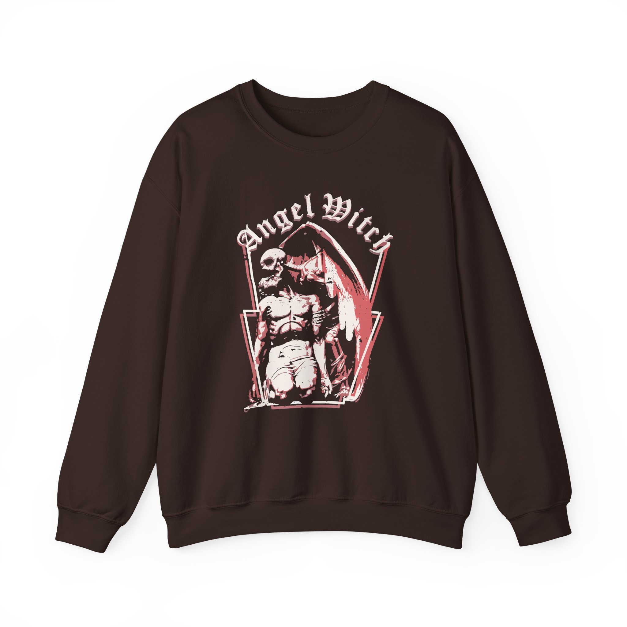 Angel Witch Angel of Death Unisex Heavy Blendâ„¢ Crewneck Sweatshirt