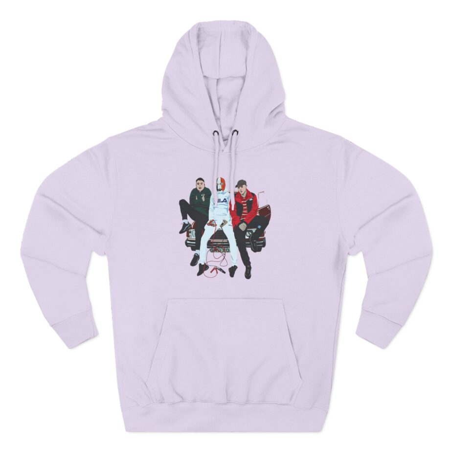 Kneecap 3cag Three-Panel Fleece Hoodie