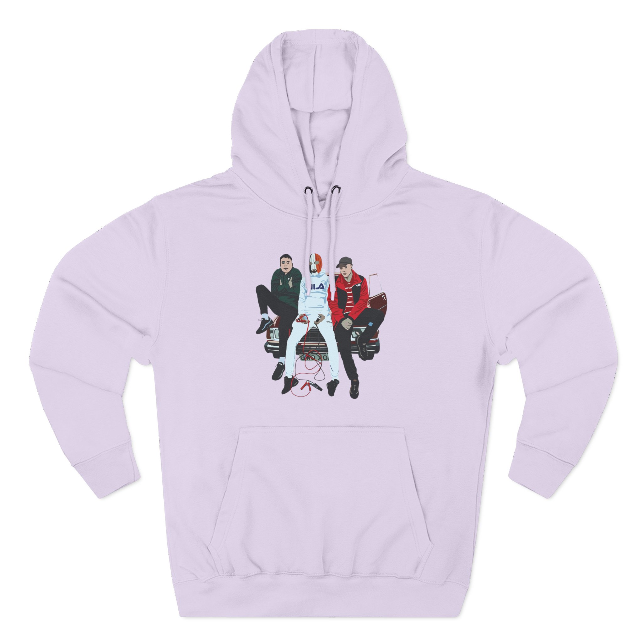 Kneecap 3cag Three-Panel Fleece Hoodie