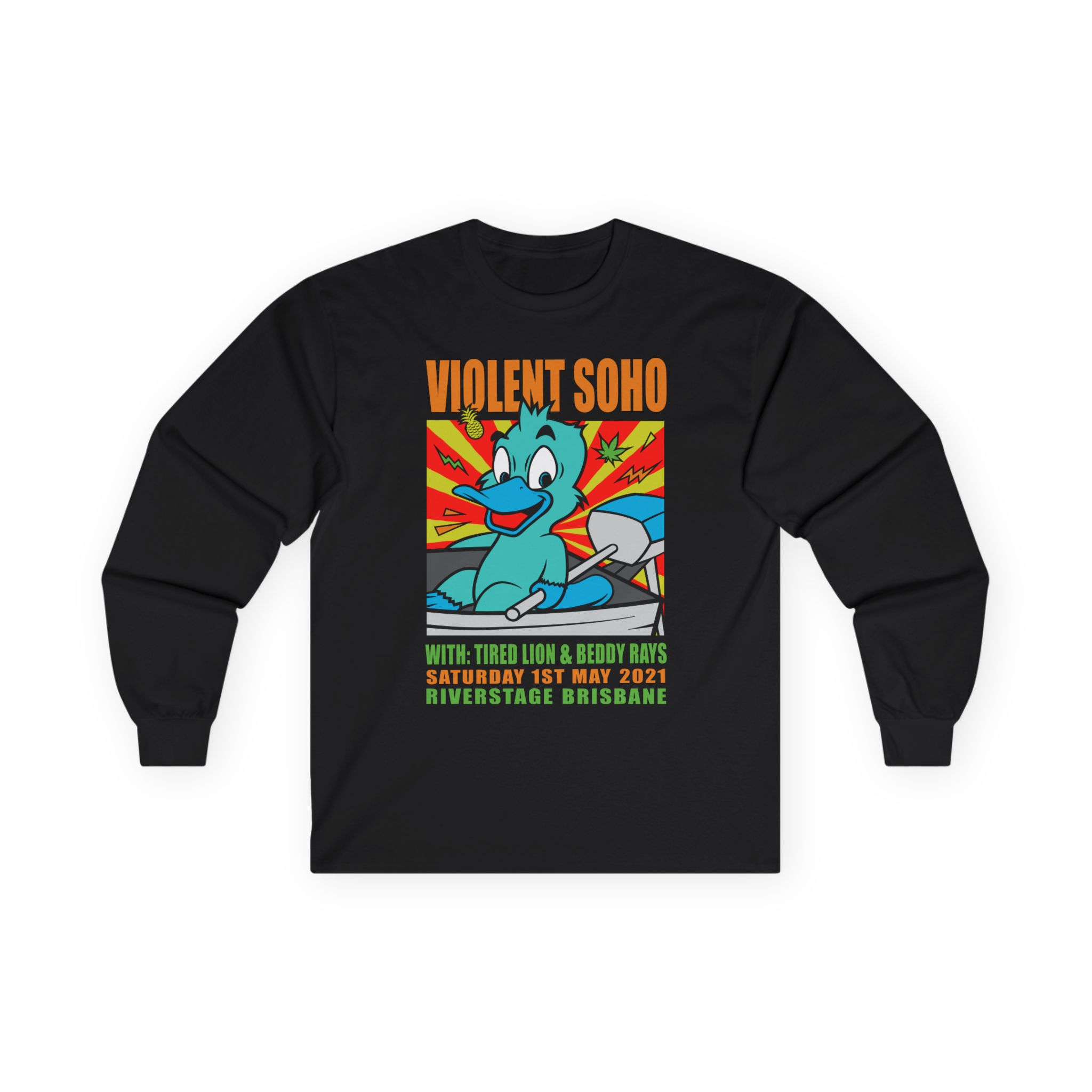 Violent Soho  Event Poster Unisex Ultra Cotton Long Sleeve Tee