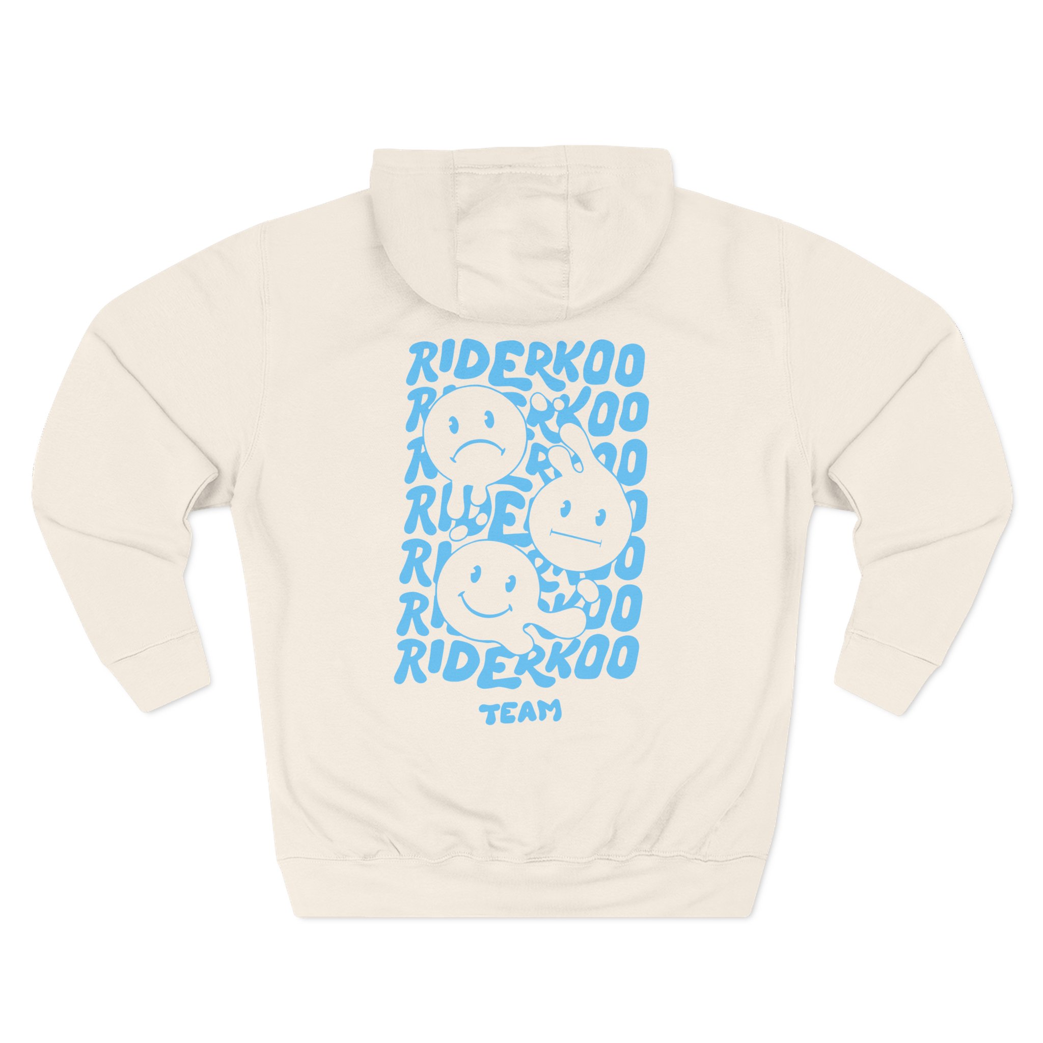 Riderkoo Three-Panel Fleece Hoodie