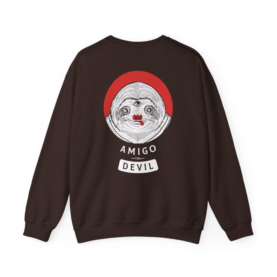 Amigo the Devil Hanging Around Unisex Heavy Blend™ Crewneck Sweatshirt