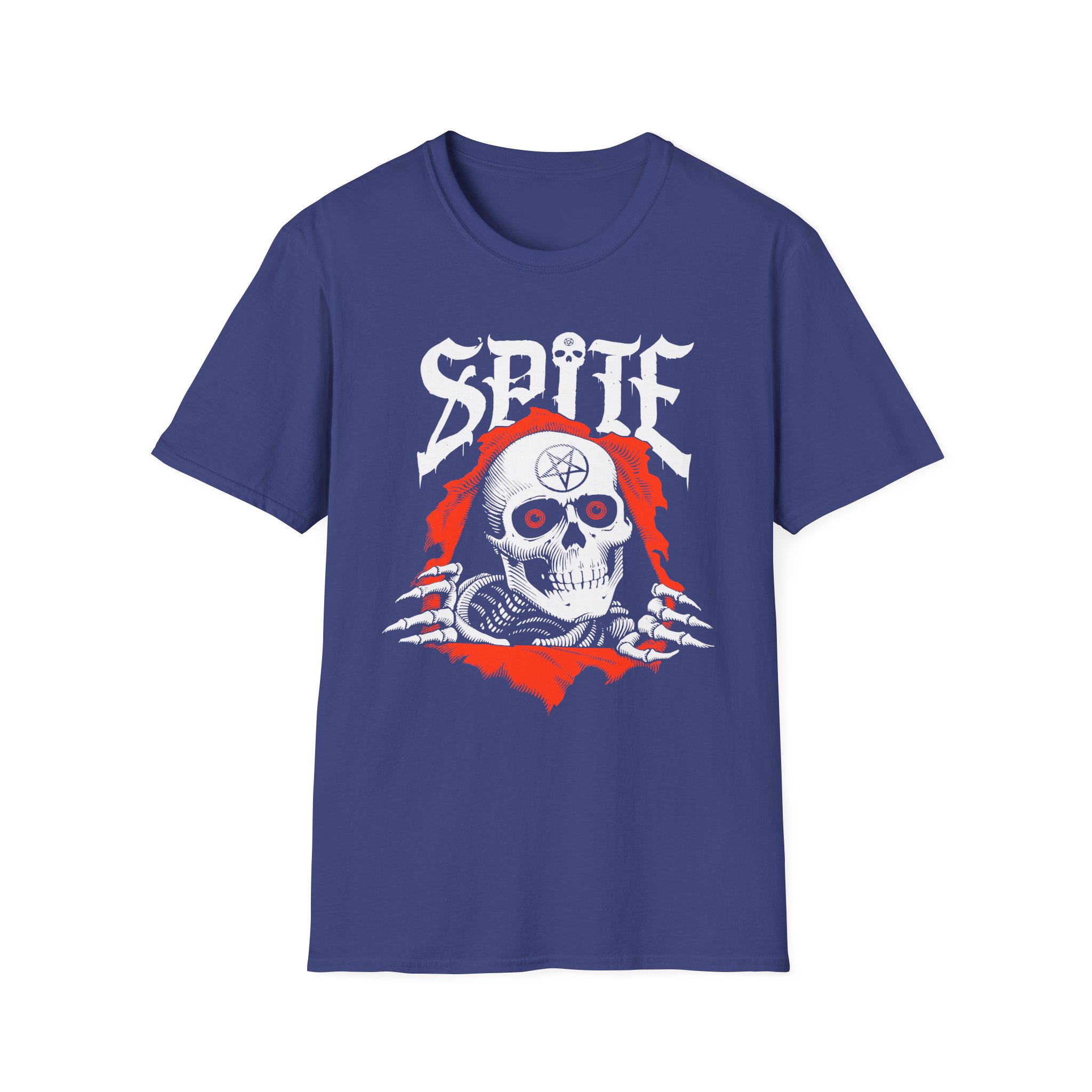 Spite Skeleton Unisex Softstyle T-Shirt