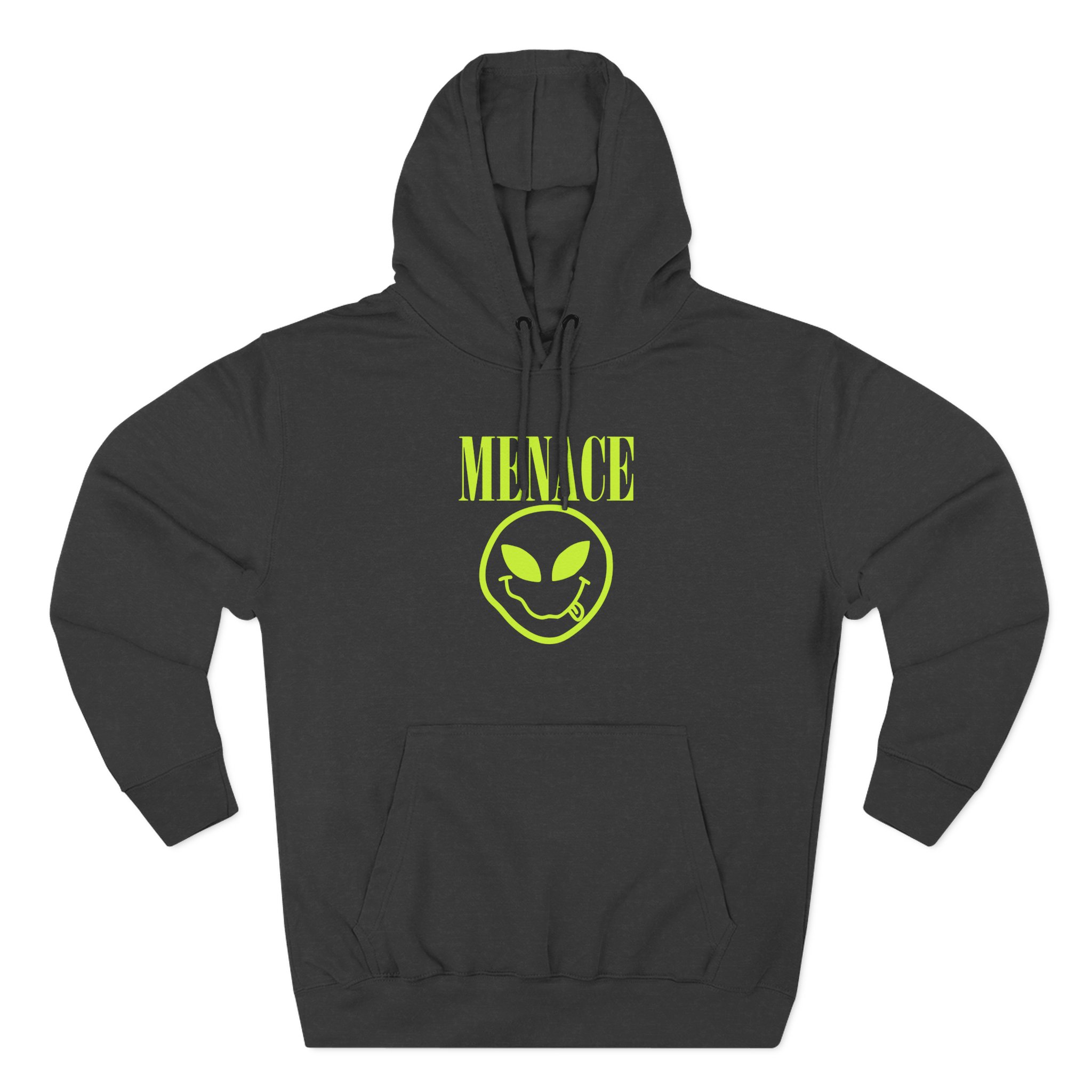 Kanel Joseph Smiley Menace Three-Panel Fleece Hoodie