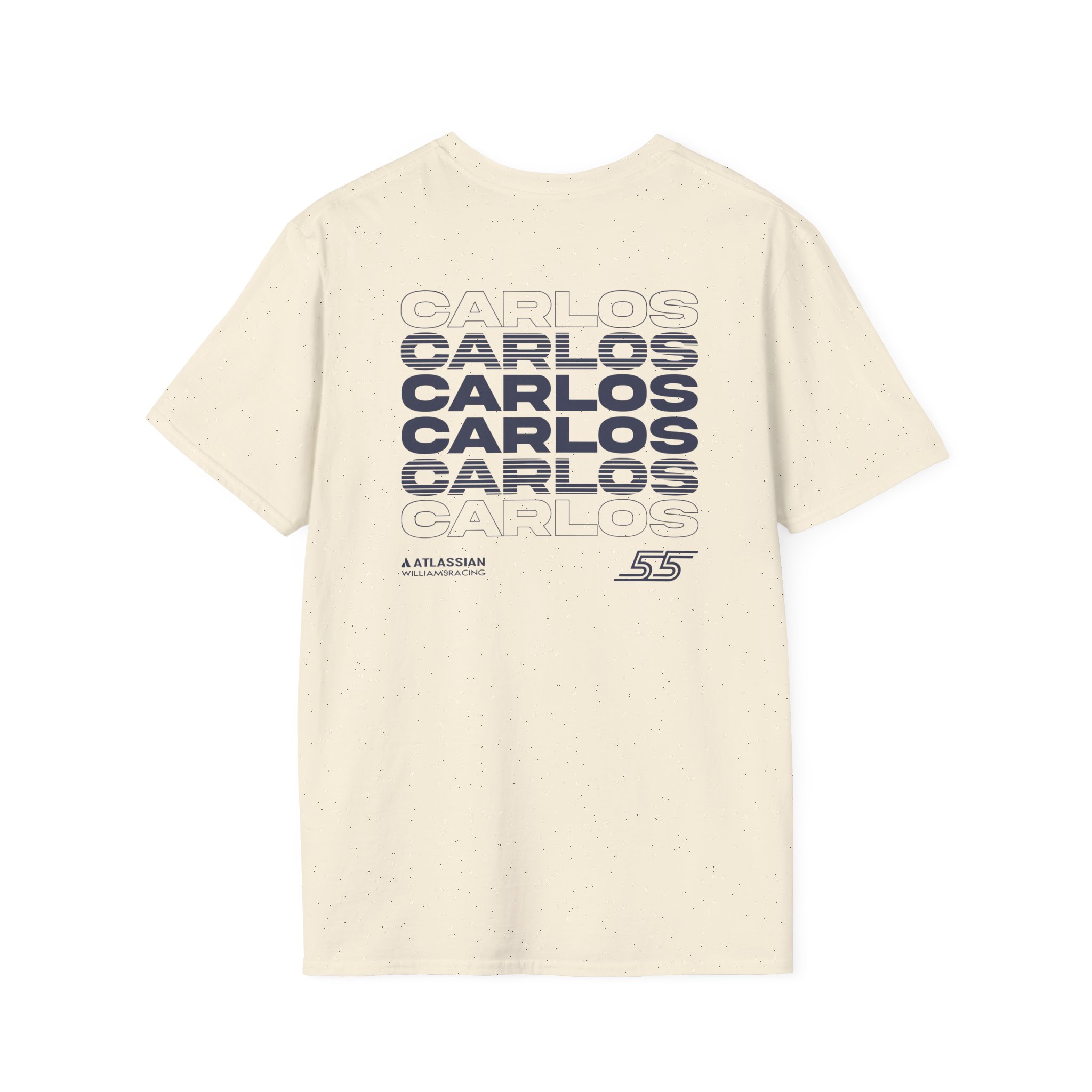 Carlos Sainz Atlassian Williams Racing Unisex Softstyle T-Shirt