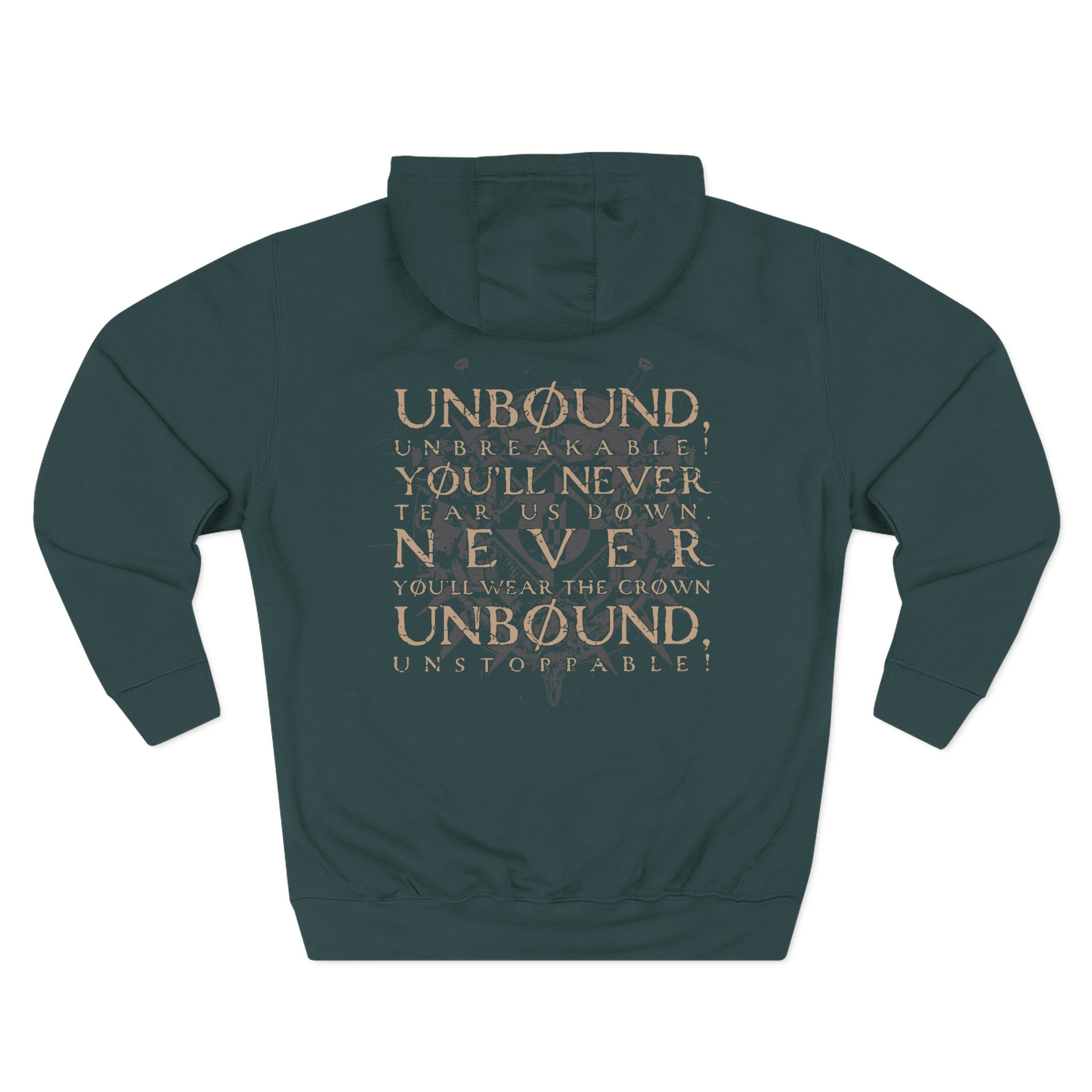 Machine Head Unbøund Three-Panel Fleece Hoodie