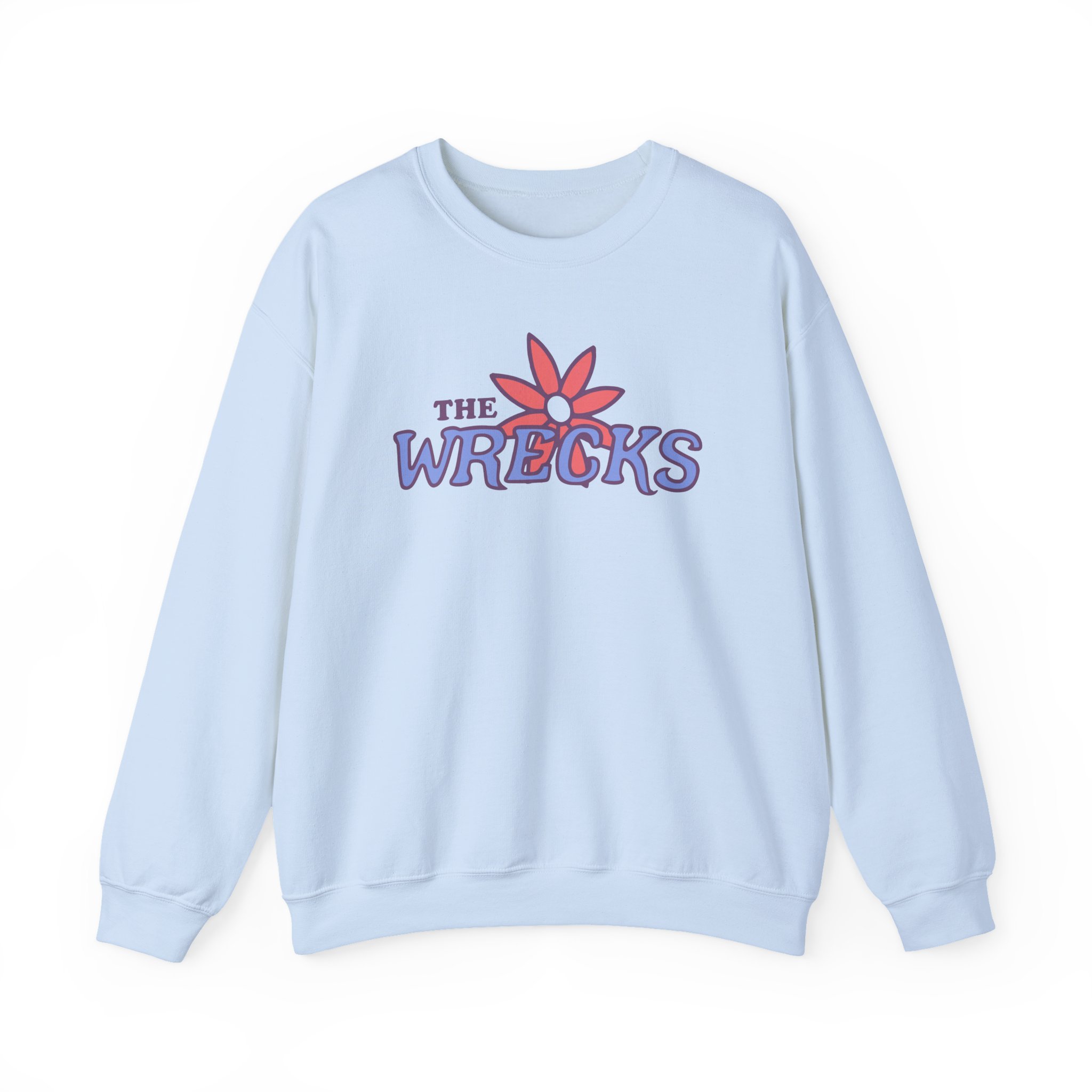 The Wrecks Floral Unisex Heavy Blendâ„¢ Crewneck Sweatshirt