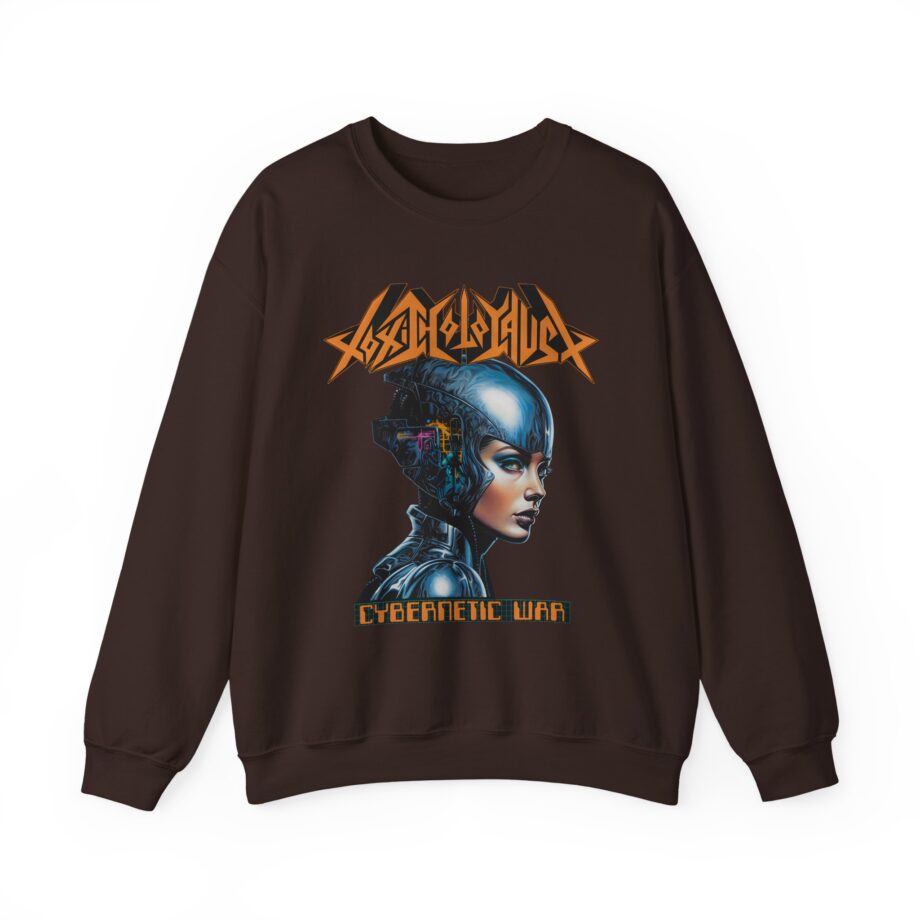 Toxic Holocaust Cybernetic War Unisex Heavy Blend™ Crewneck Sweatshirt